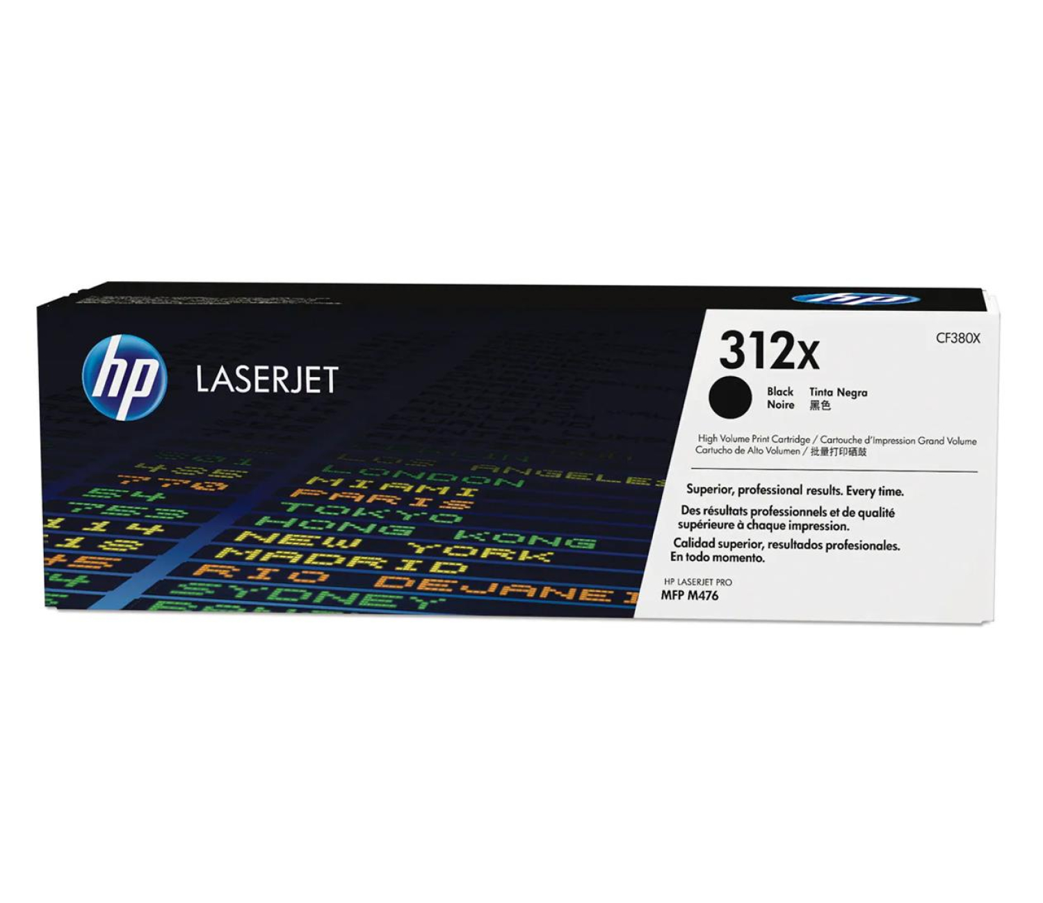 HP 312X black 4400str.