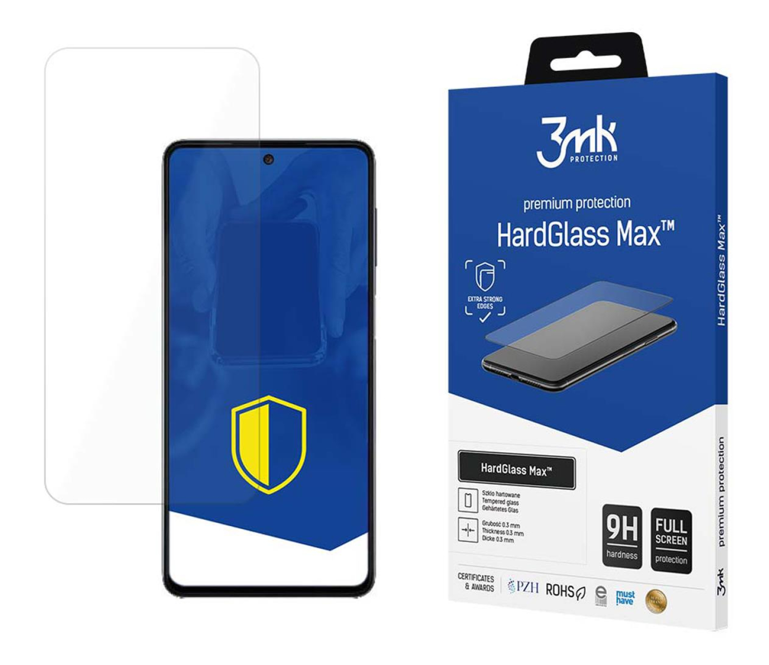 3mk HardGlass Max do Samsung Galaxy M53