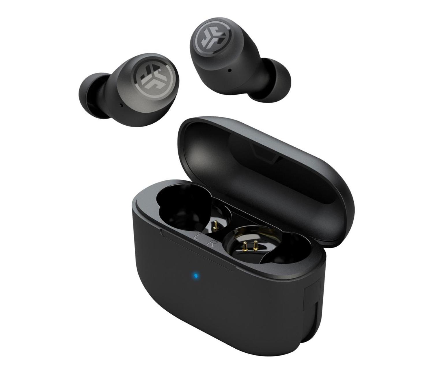 JLab Go Air Pop Dokanałowe Bluetooth 5.1 Czarny