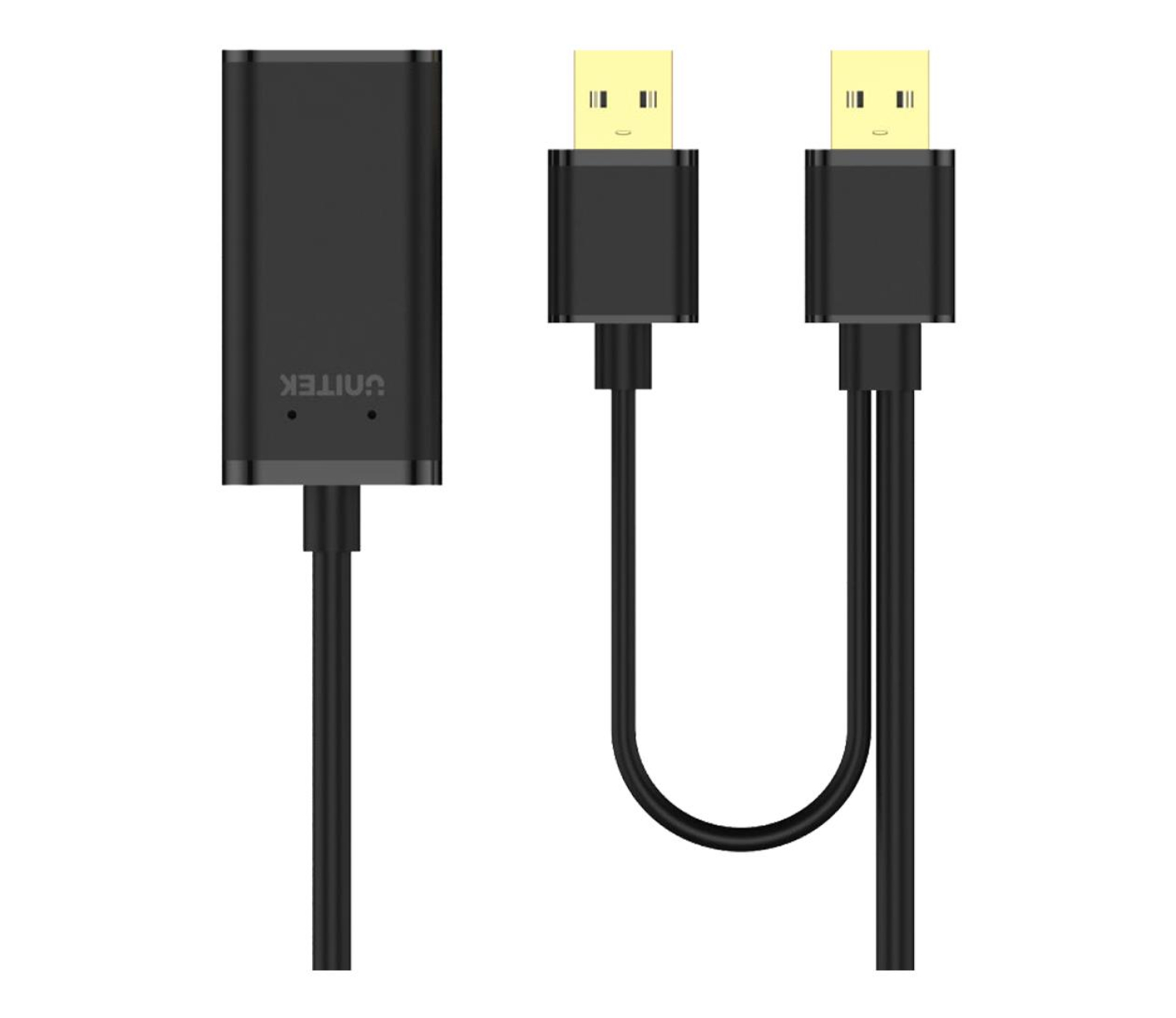 Unitek Wzmacniacz sygnału USB 2.0 (10m)