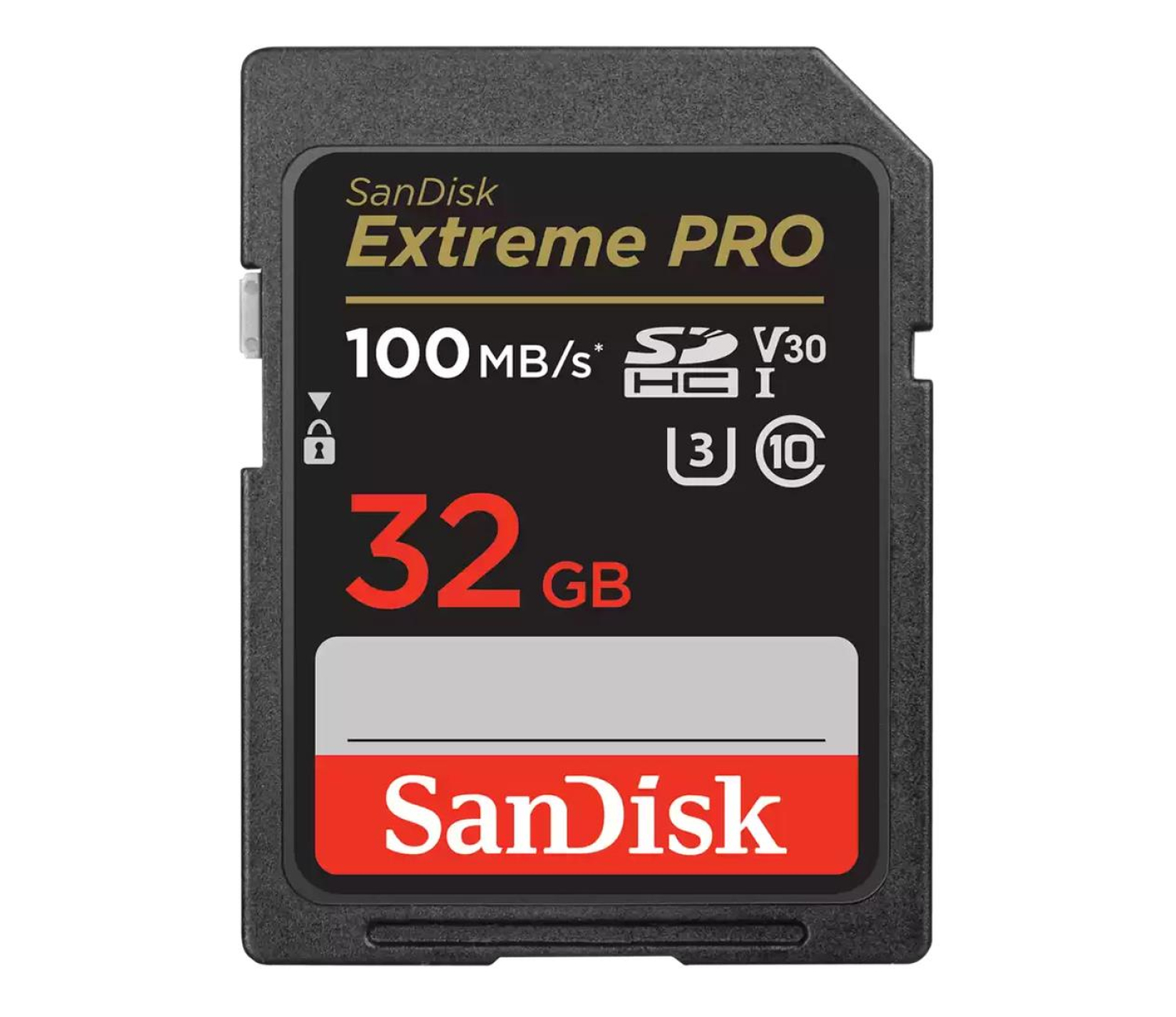 Karta pamięci SanDisk EXTREME PRO SDHC 32GB 100/90 MB/s C10 V30 UHS-I U3