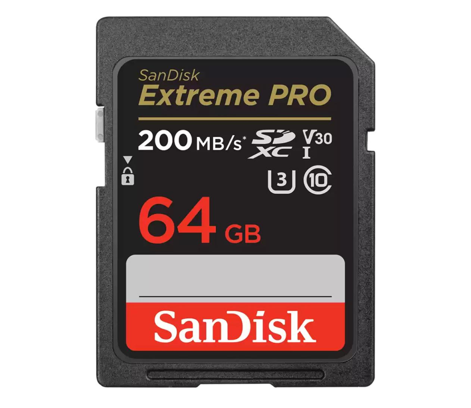 SanDisk Karta pamięci Extreme Pro SDXC 64GB 200/90 MB/s V30 UHS-I U3