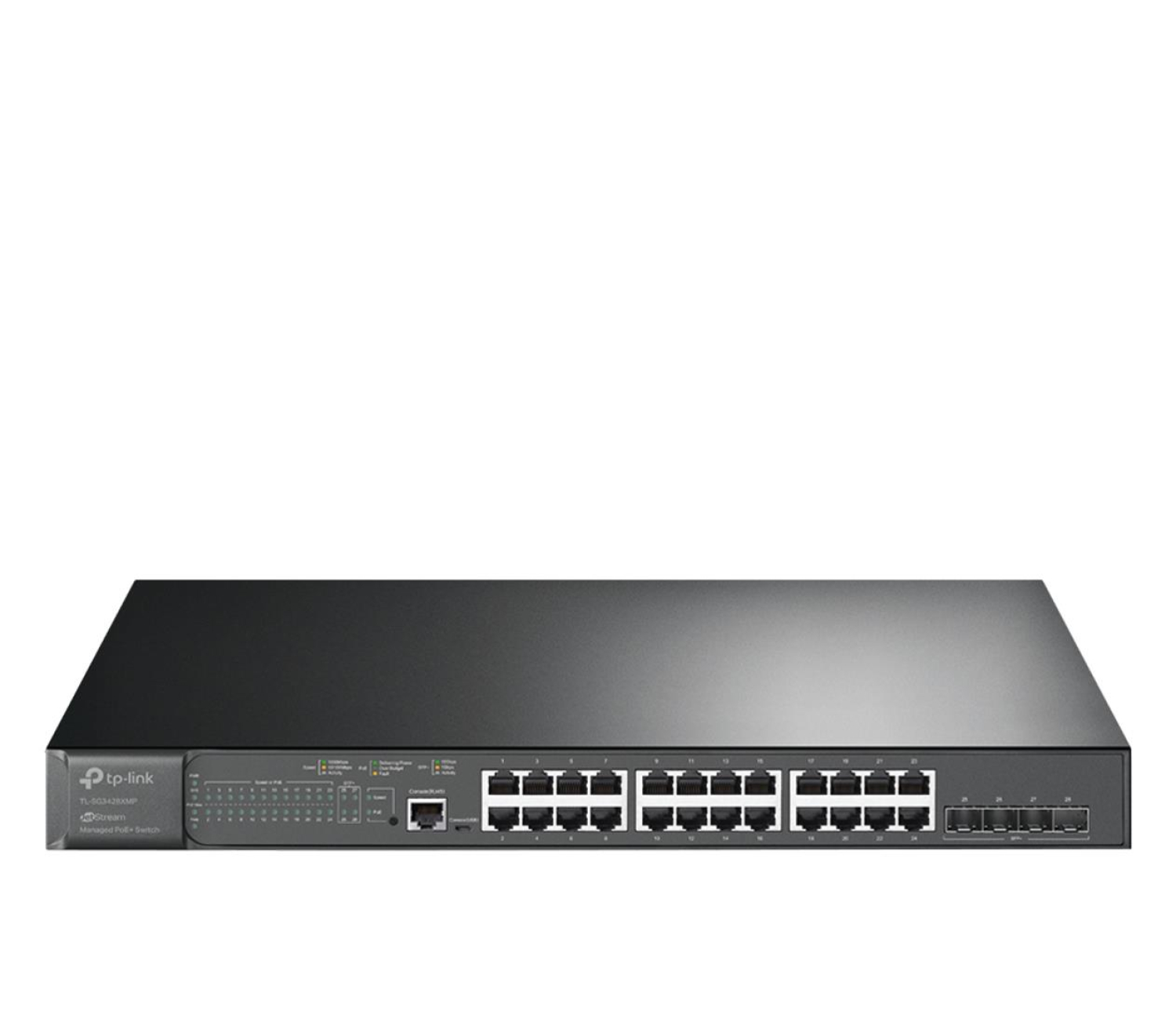 TP-Link 28p TL-SG3428XMP (24x1000Mbit PoE+, 4xSFP+)