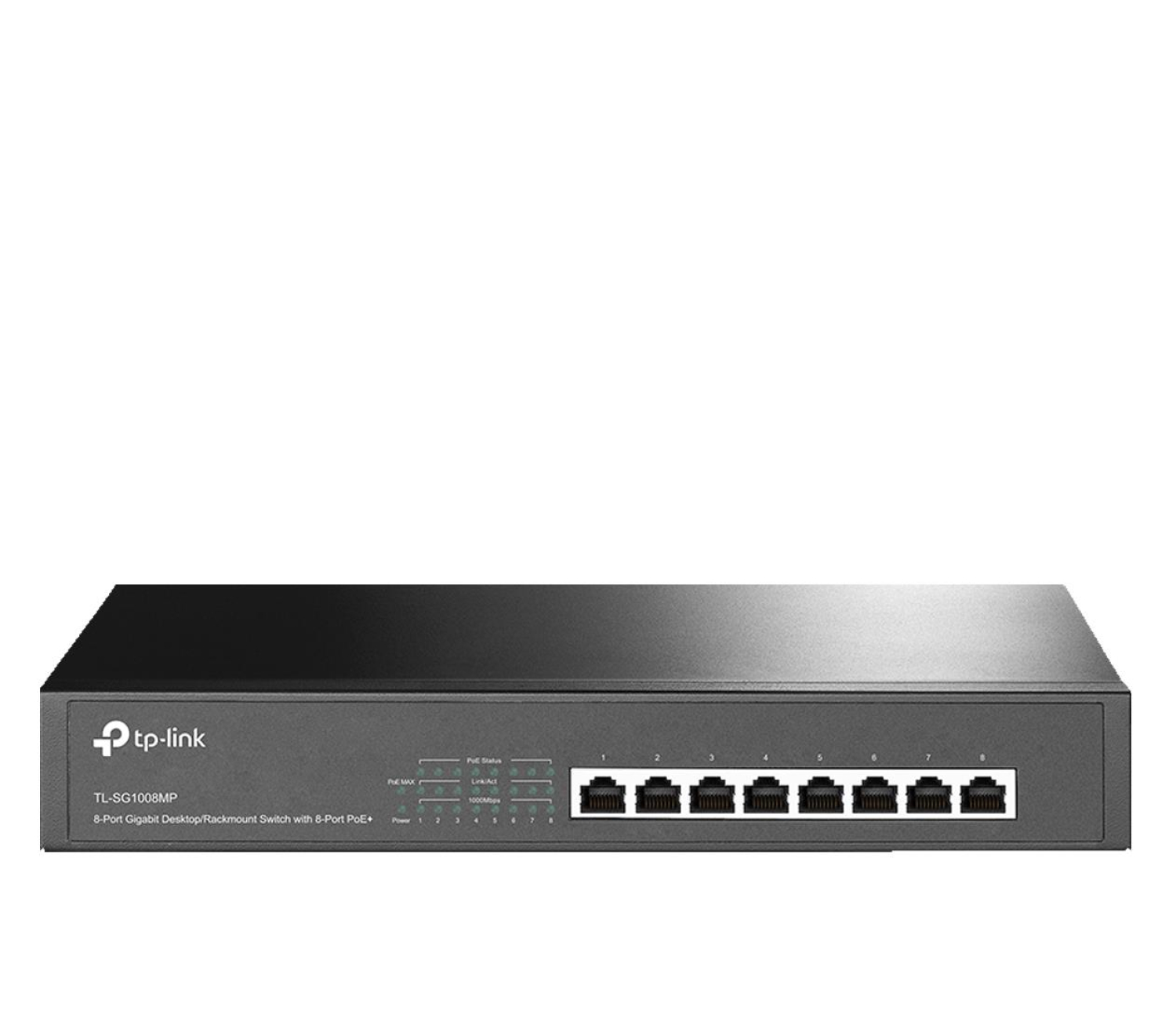 TP-Link 8p TL-SG1008MP (8x10/100/1000Mbit PoE+)