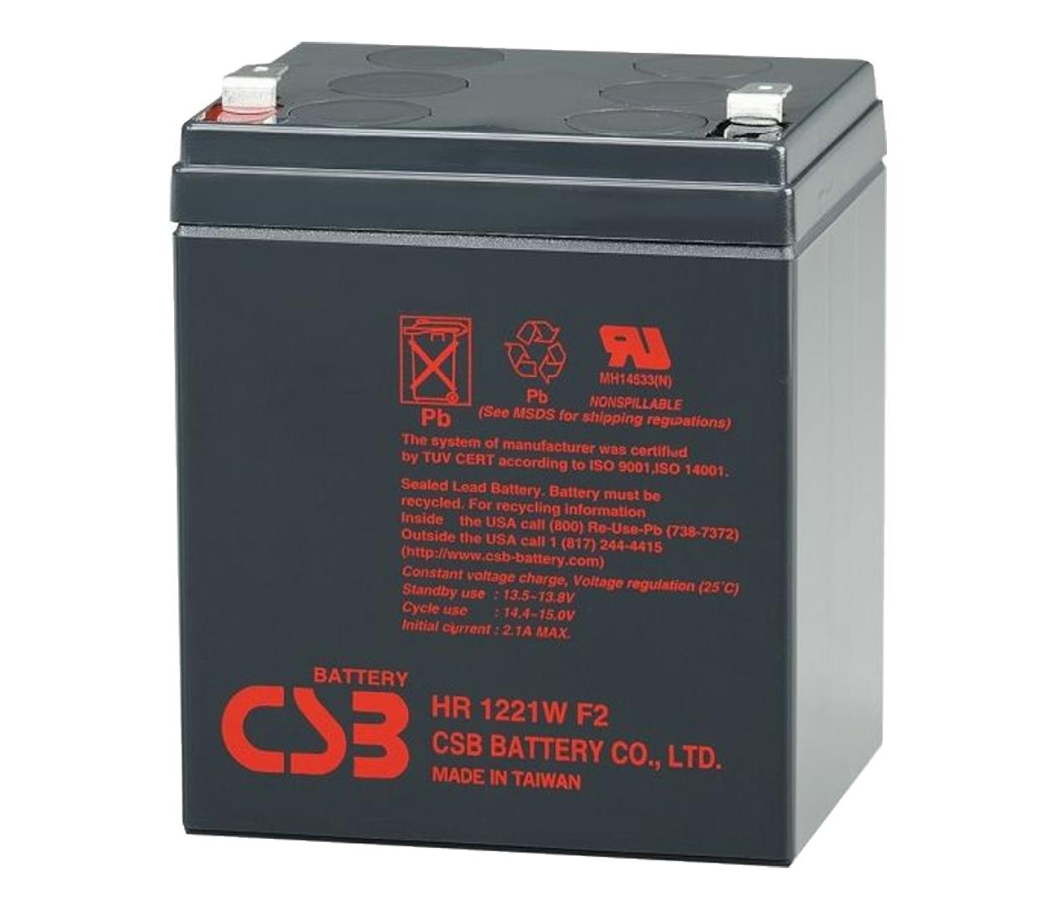 CSB Akumulator HR1221WF2 12v 21WATT