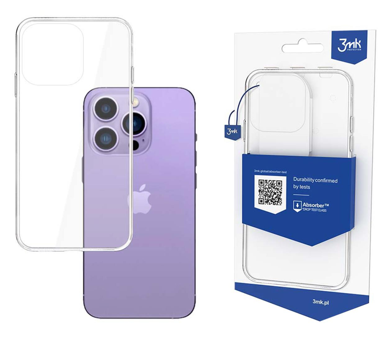 3mk Clear Case do iPhone 14 Pro Max