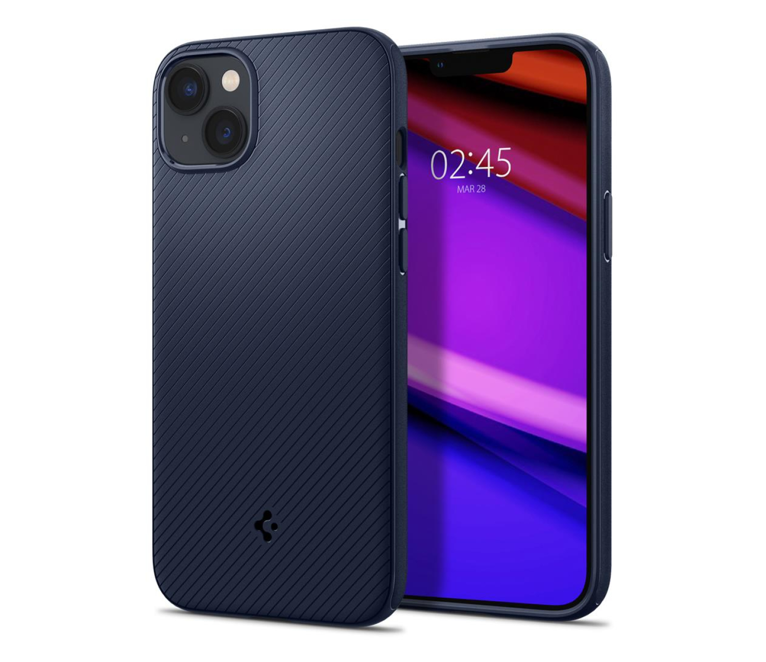Spigen Mag Armor do iPhone 14 Plus navy blue