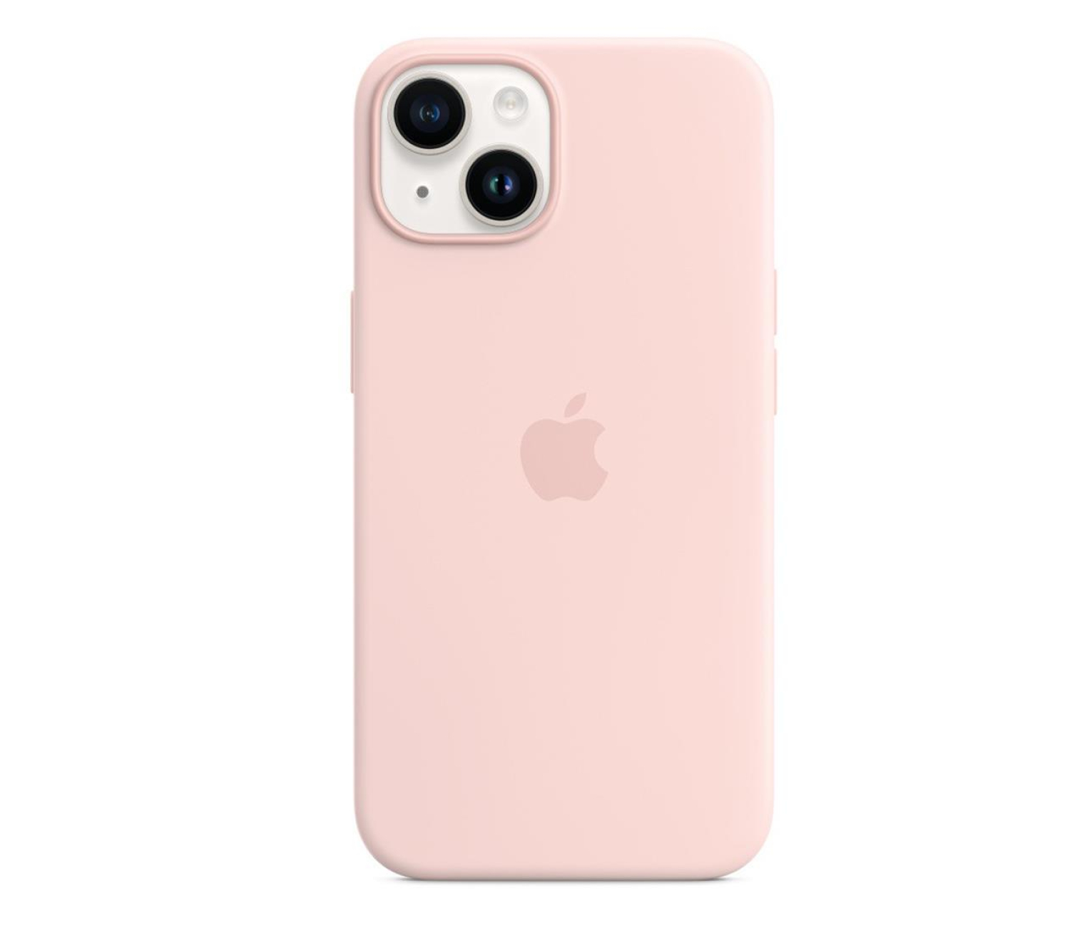 Apple Silikonowe etui z MagSafe iPhone 14 Plus różowe