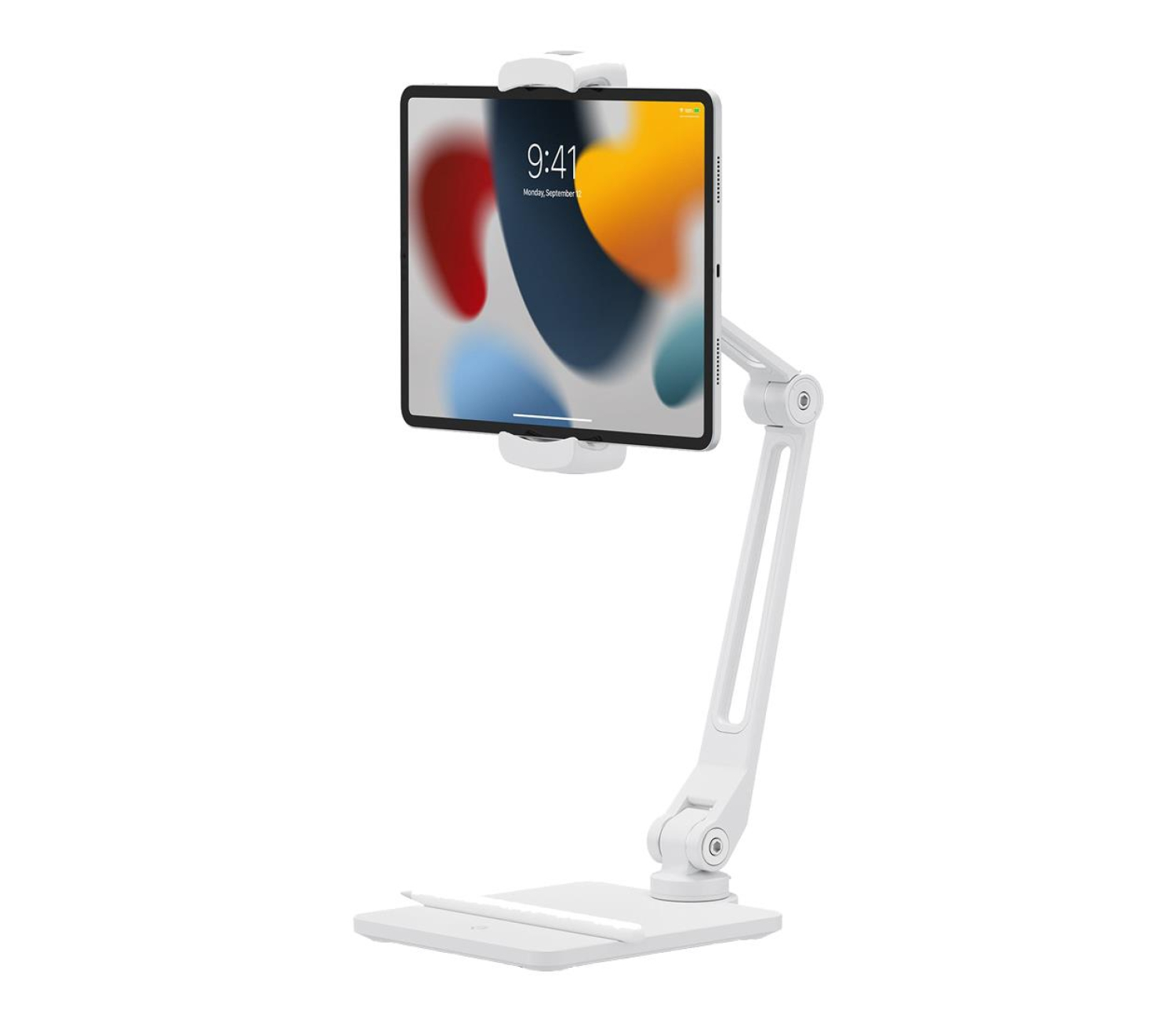 Twelve South HoverBar Duo Snap 2 regulowany uchwyt do iPad, iPhone biały