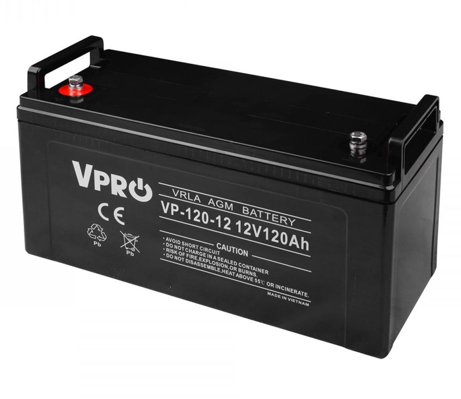 VOLT Akumulator AGM VPRO 12V 120 Ah