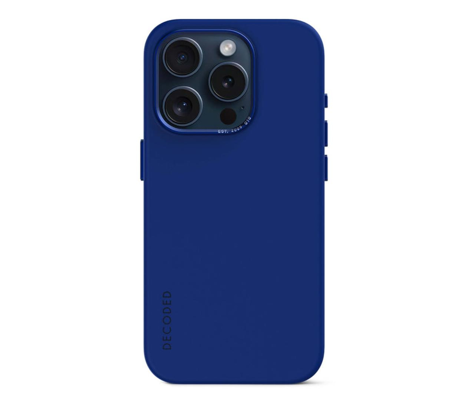 Decoded AntiMicrobial Back Cover do iPhone 15 Pro Max galactic blue