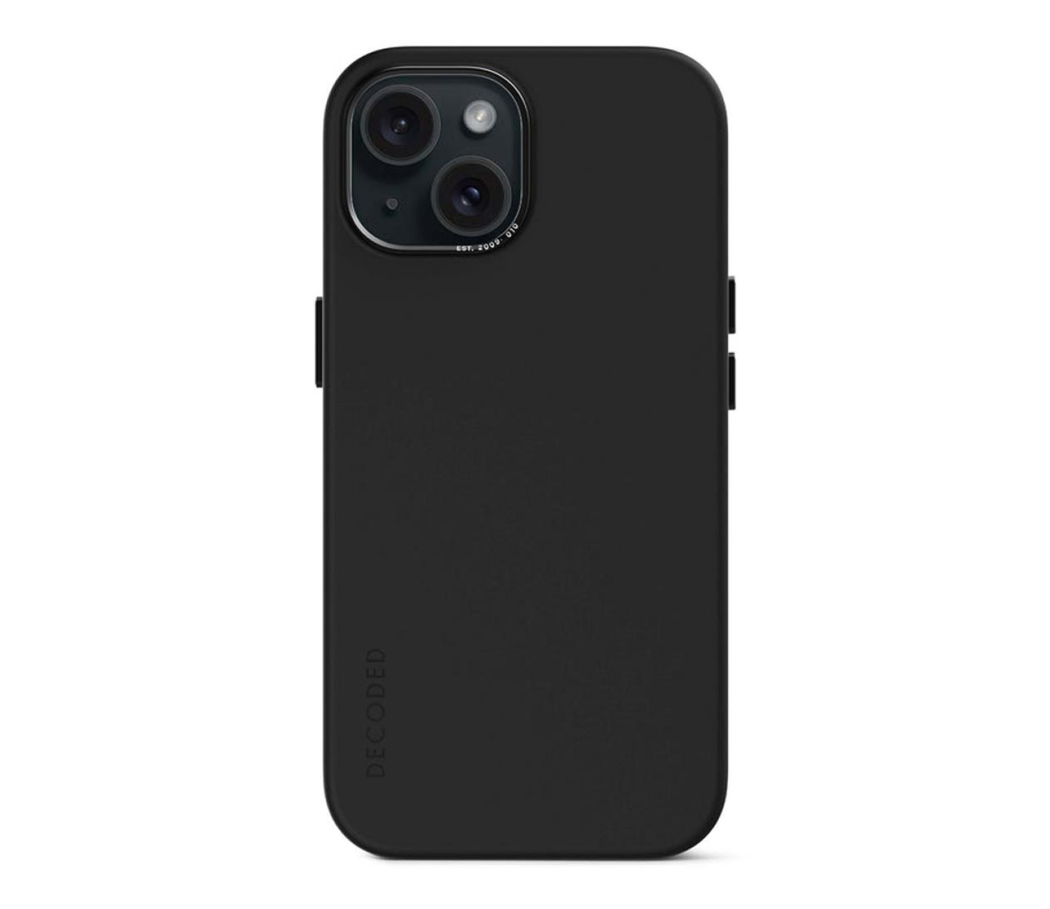 Decoded AntiMicrobial Back Cover do iPhone 15 Plus graphine