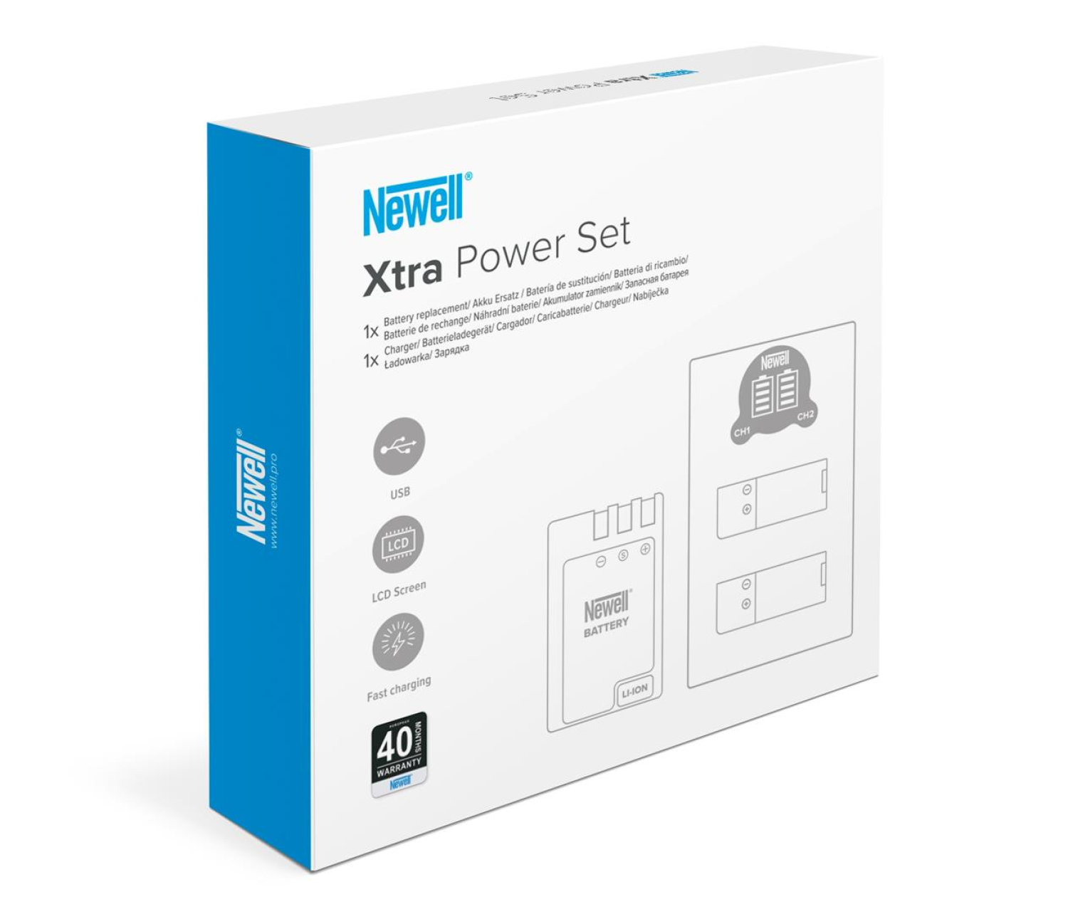 Newell DL-USB-C i akumulator NP-F770 do Sony