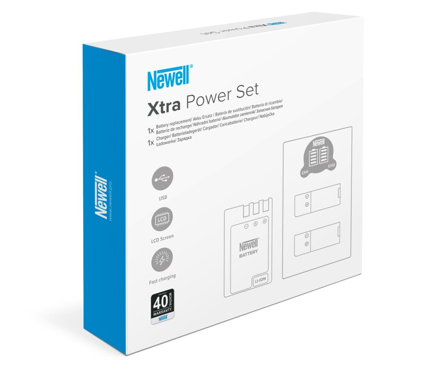 Newell DL-USB-C i akumulator LP-E6 do Canon