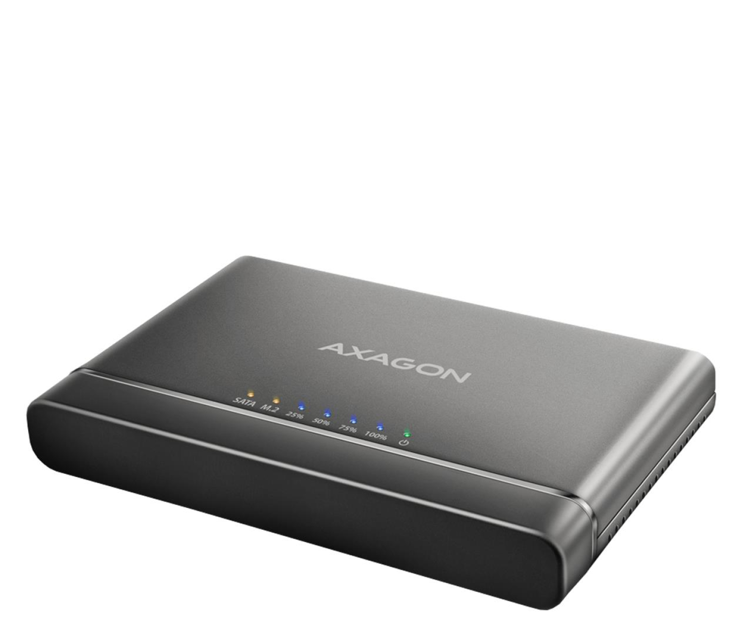 Axagon Adapter USB-C 10Gbps NVMe M.2 2.5/3.5 SSD&HDD Clone Master 2