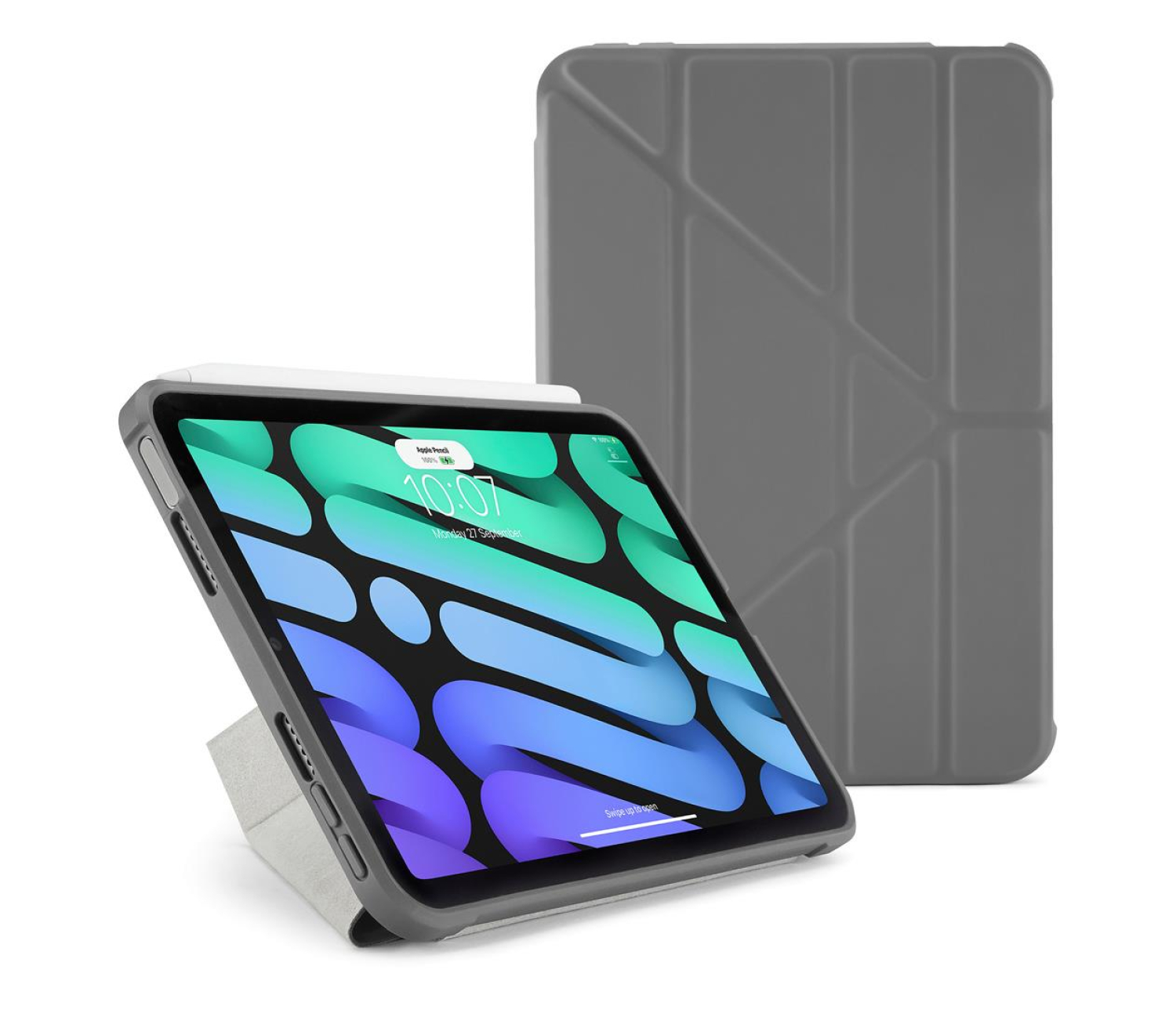 Pipetto Origami TPU do iPad mini 6 (2021) grey