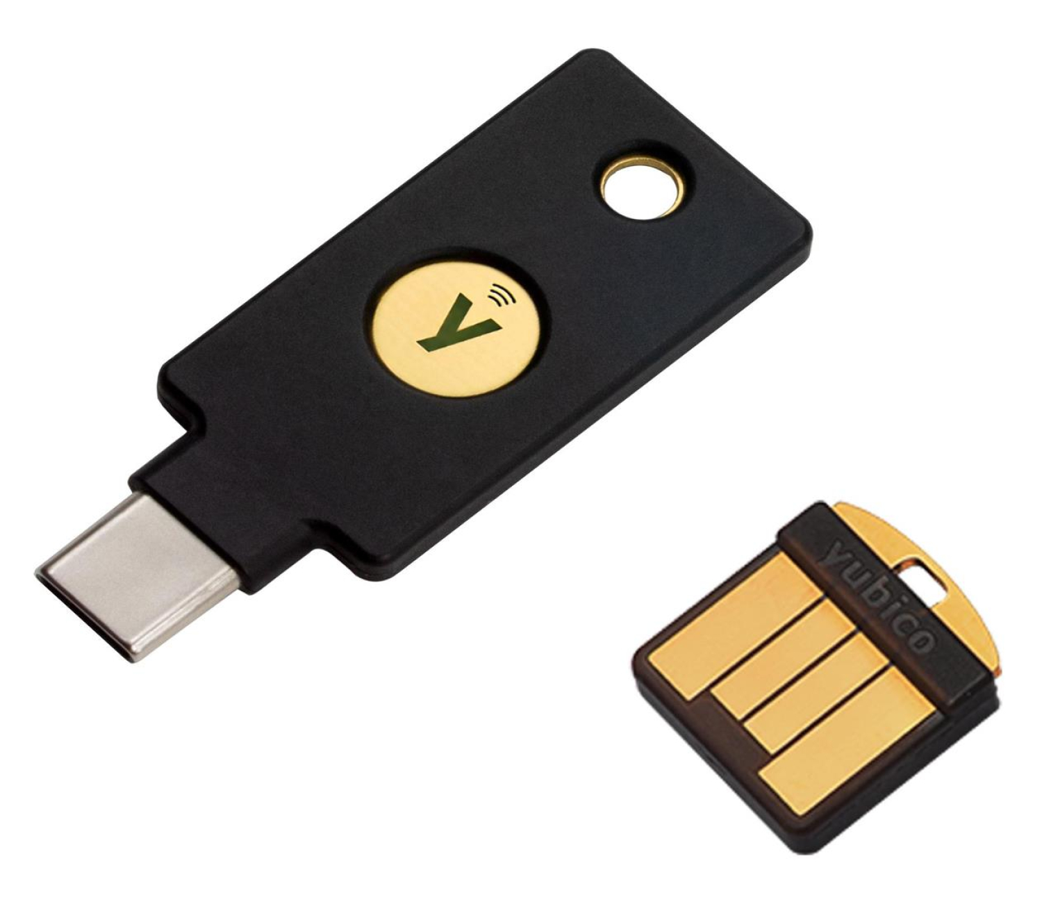 Yubico YubiKey 5C NFC + YubiKey 5-nano