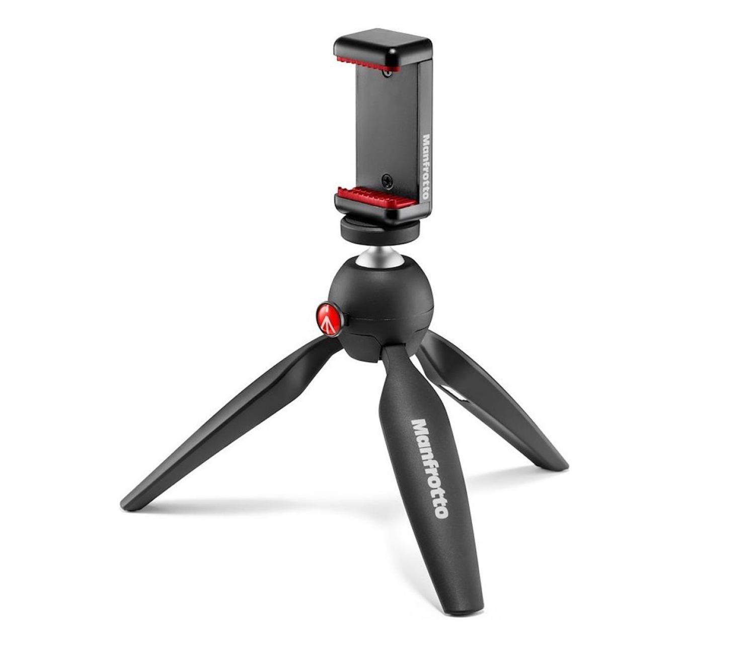 Manfrotto MKPIXICLMII-BK Mini statyw Pixi z klamrą do telefonu czarny