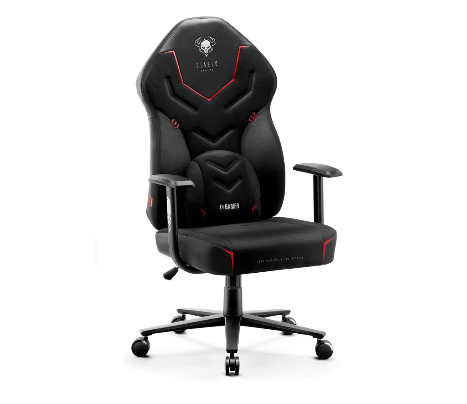 Diablo Chairs X-Gamer 2.0 Normal Size Dark obsidian