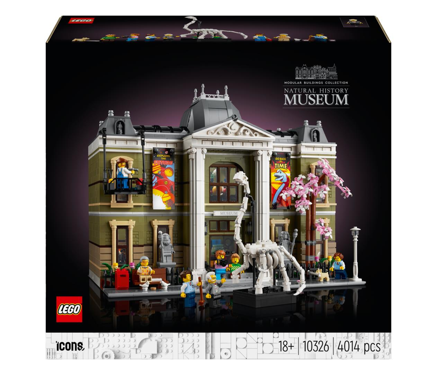 LEGO Icons 10326 Muzeum Historii Naturalnej - odbiór za 0 zł we wszystkich salonach x-kom i Neonet