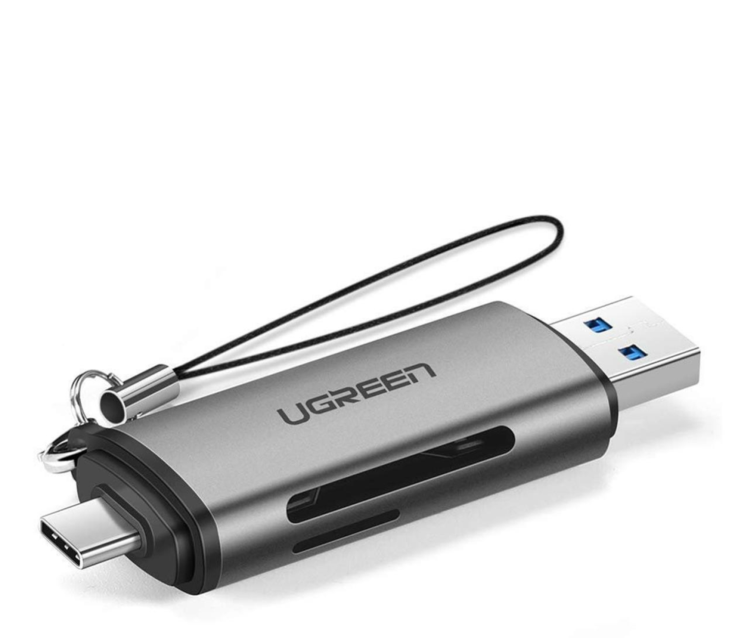 UGREEN Czytnik kart pamięci SD / microSD (USB 3.0 / USB-C)