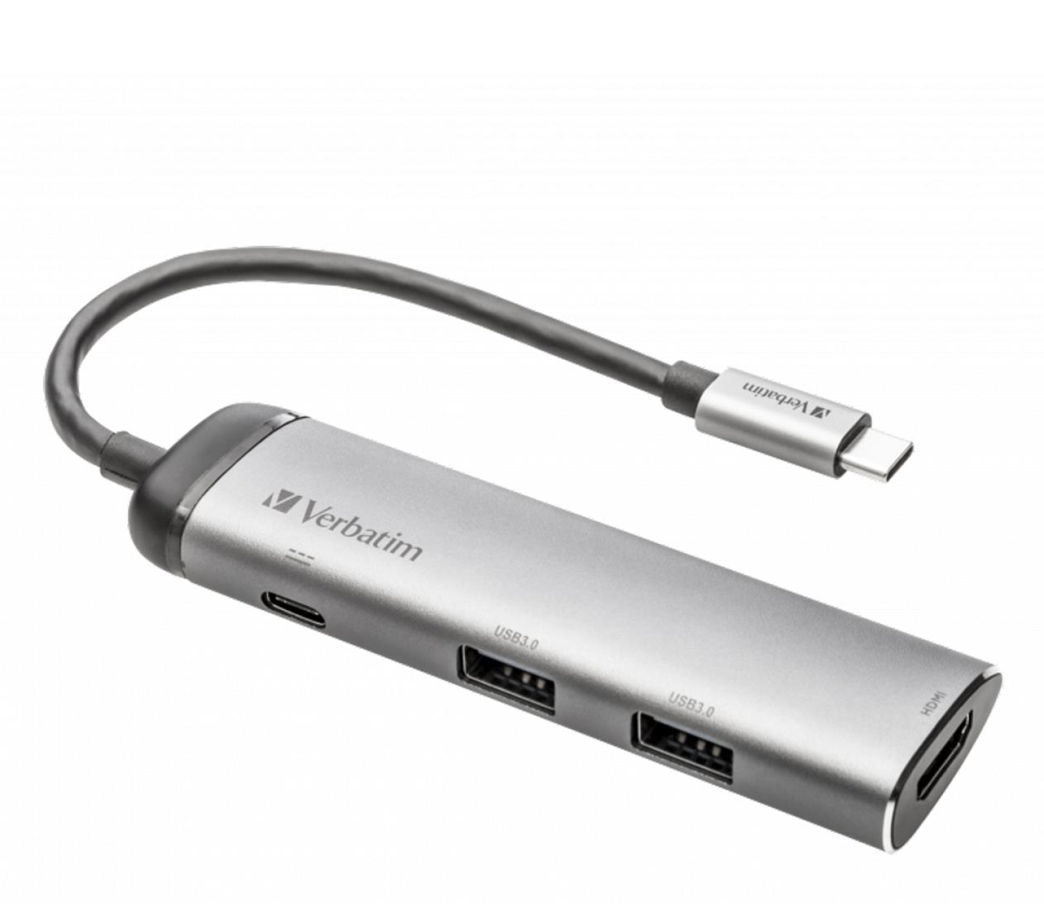 Verbatim USB-C - 2x USB 3.0, USB-C 3.1, HDMI 4K