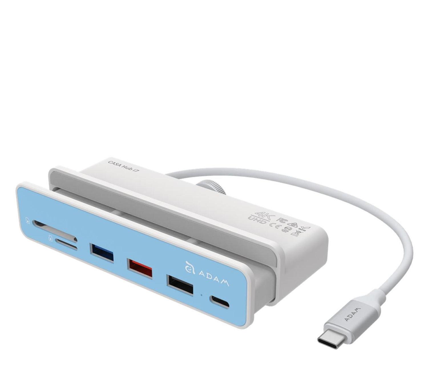 Adam Elements CASA HUB i7 USB-C 7-in-1 Multi-Function Hub for New iMac 24