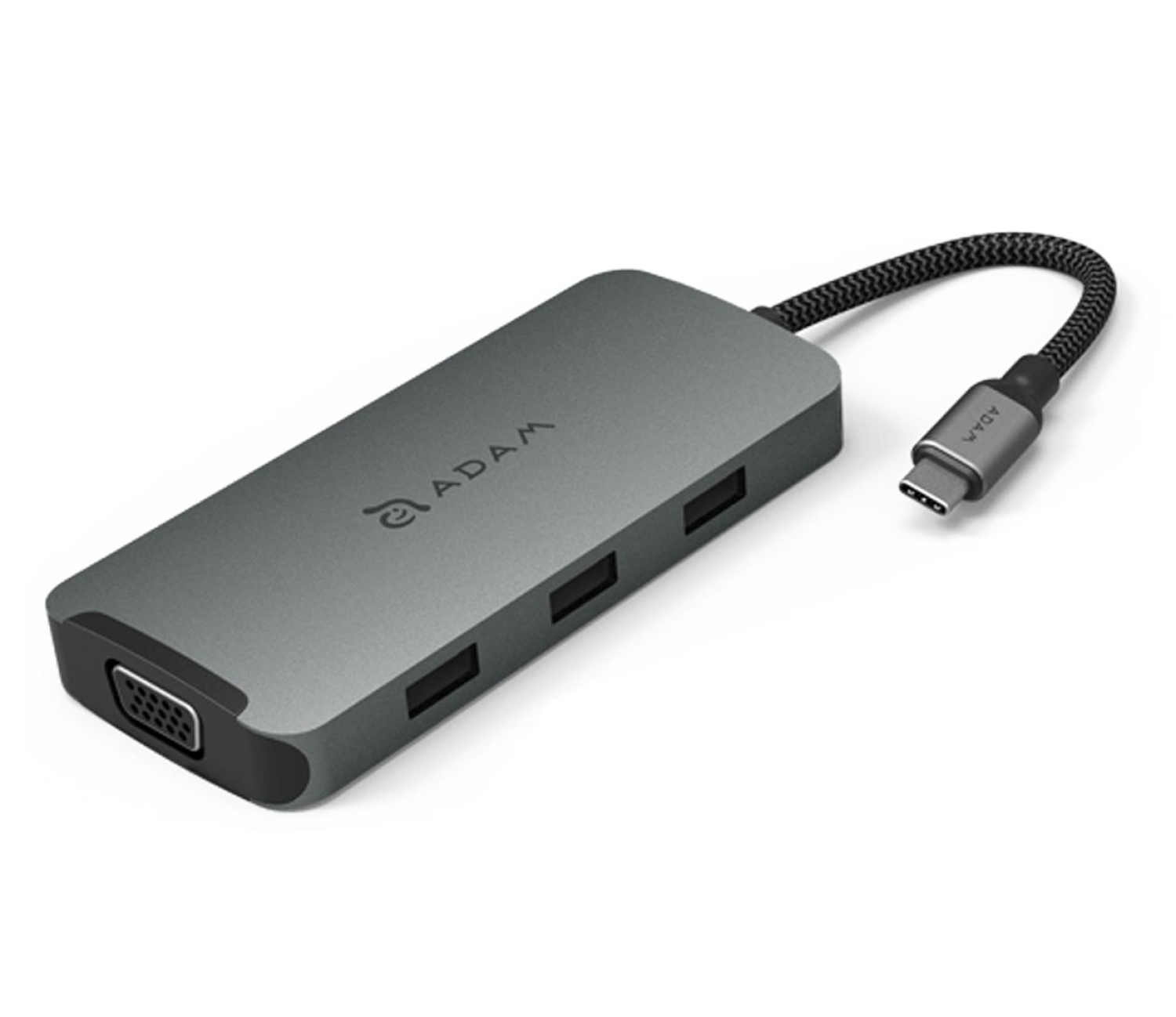 Adam Elements CASA HUB A08 USB-C 3.1 8-in-1 Port Hub