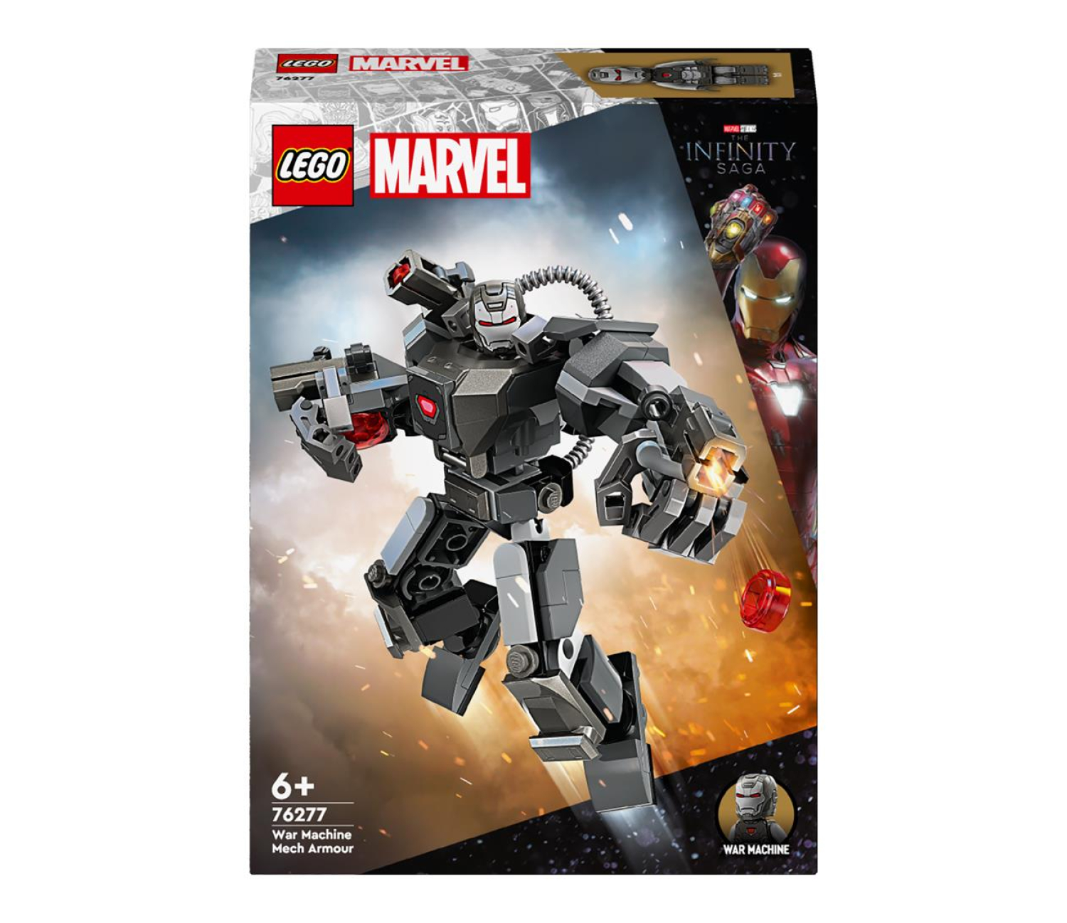 LEGO Marvel 76277 Mechaniczna zbroja War Machine