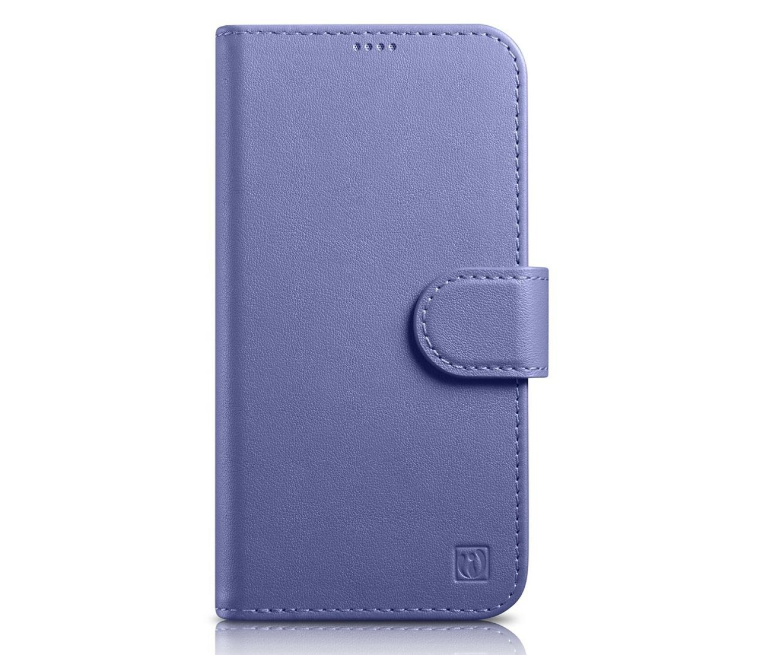 iCarer Wallet Case do iPhone 14 Pro (anti-RFID) fioletowy