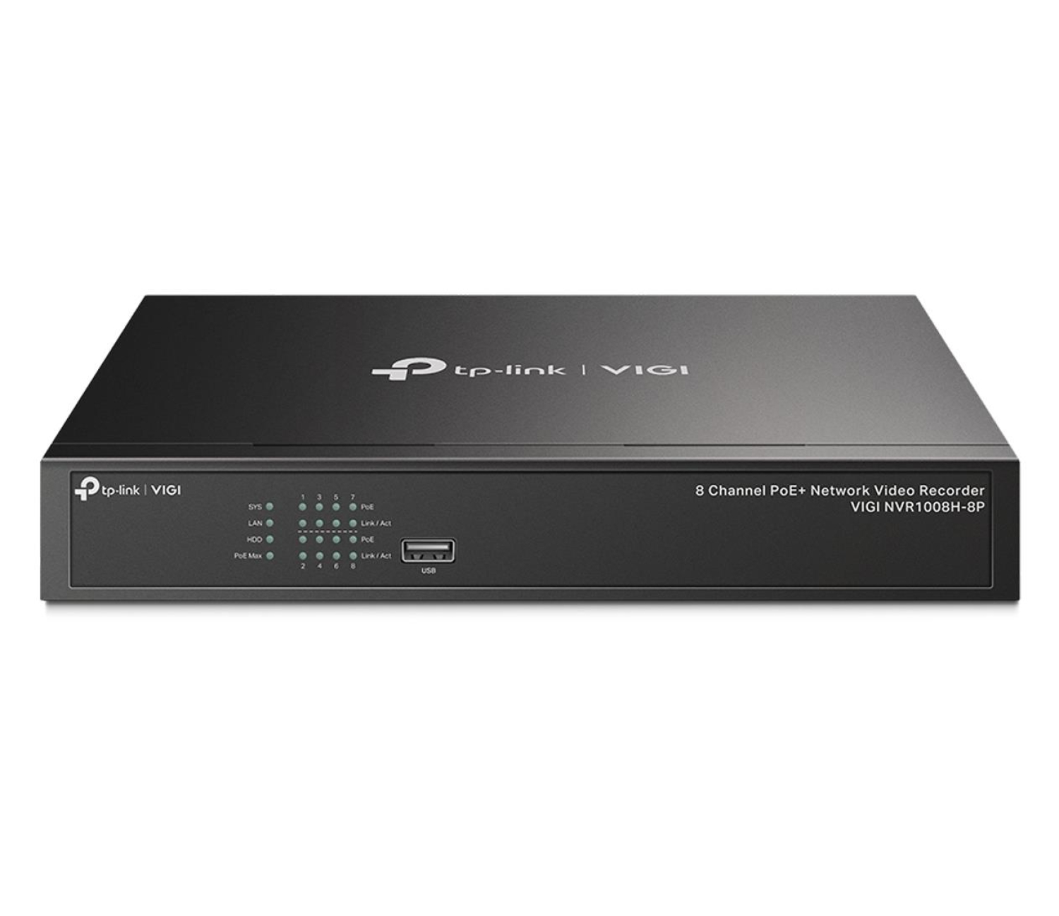 TP-Link VIGI NVR1008H-8P 8-kanałowy sieciowy rejestrator wideo PoE+