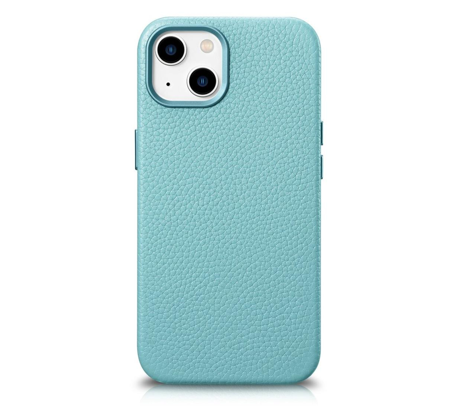 iCarer Litchi Premium LeatherCase do iPhone 14 Plus(MagSafe) green