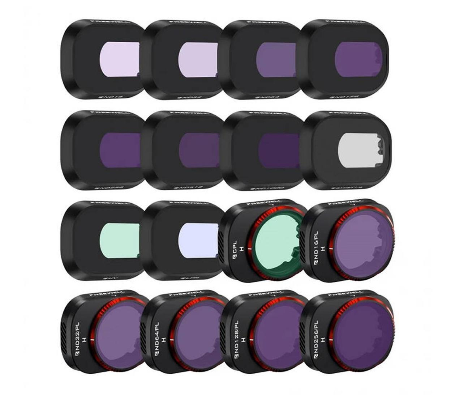 Freewell Mega Filters (ND, UV, LPR, CPL) do DJI Mini 4 Pro