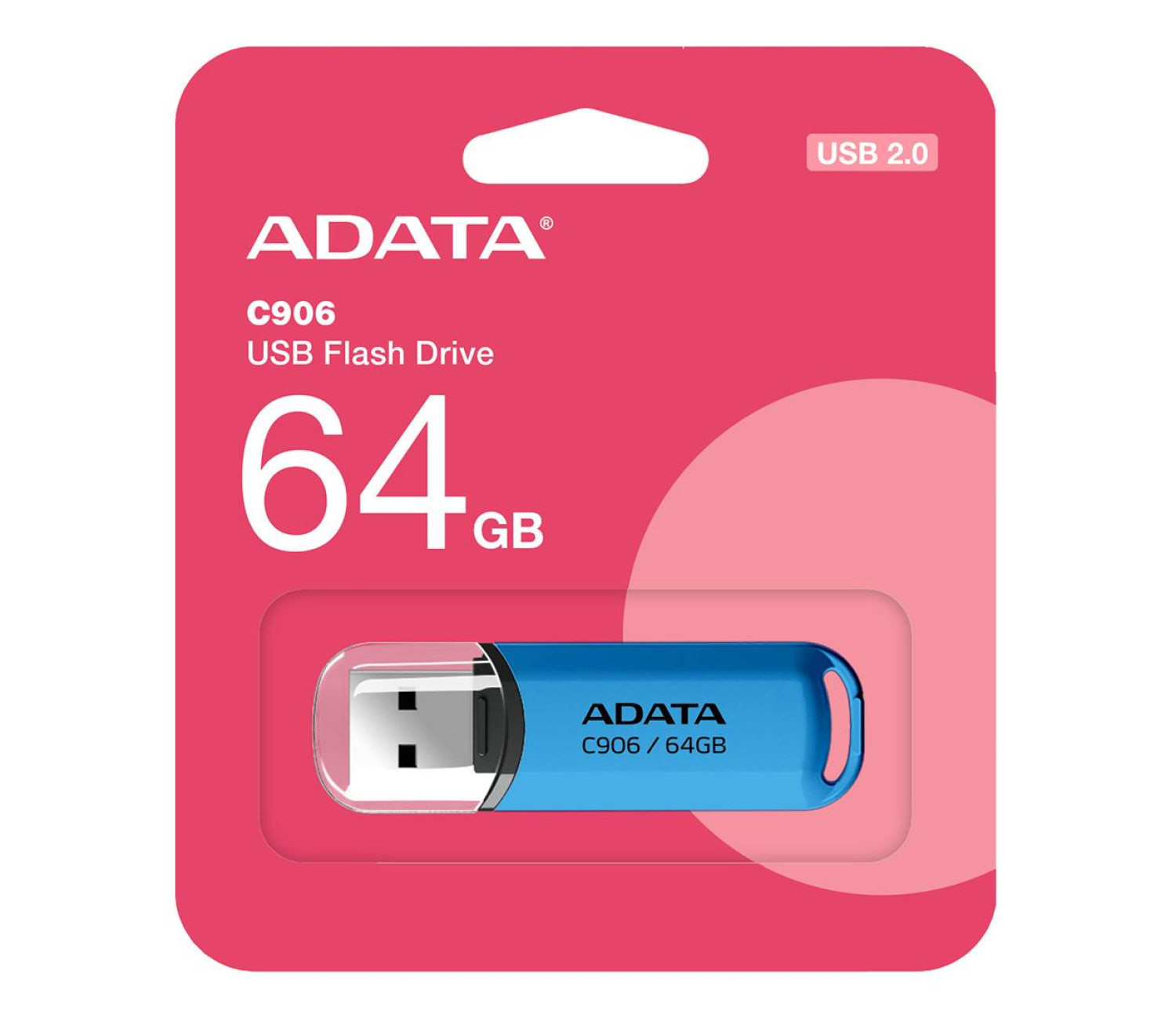 Adata Pendrive C906 64GB USB2.0 niebieski