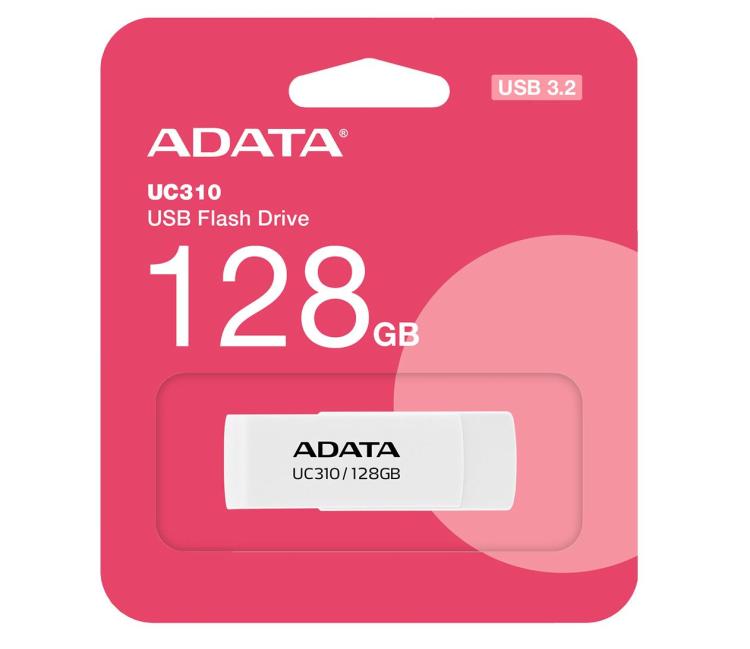 Adata Pendrive UC310 128GB USB3.2 biały