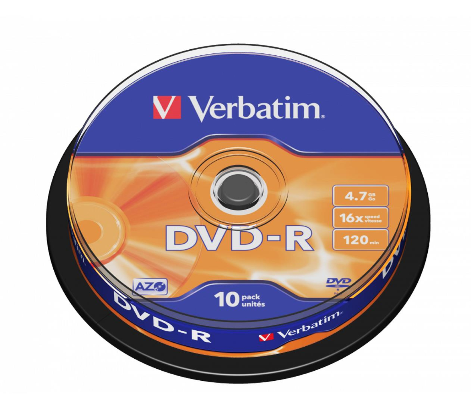 Verbatim 4.7GB 16x CAKE 10szt.