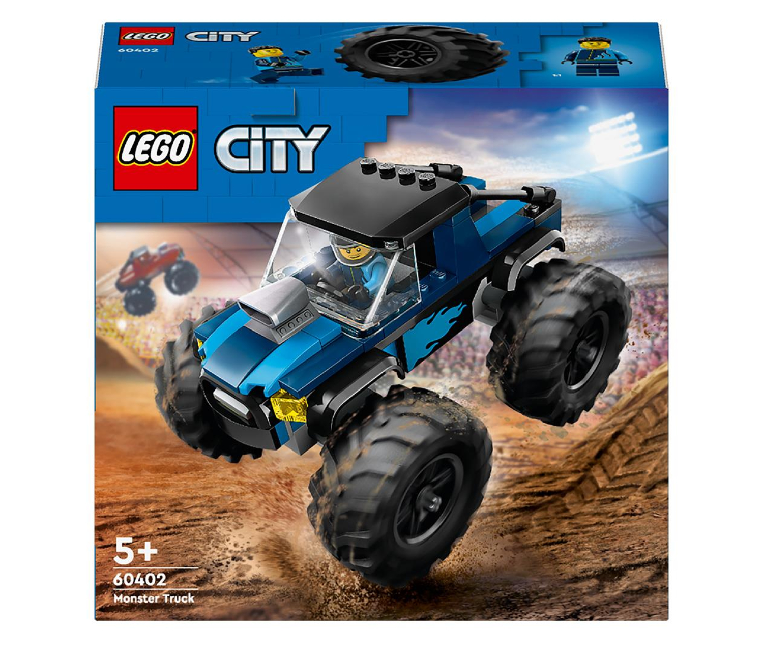 LEGO City 60402 Niebieski monster truck - odbiór za 0 zł we wszystkich salonach x-kom i Neonet
