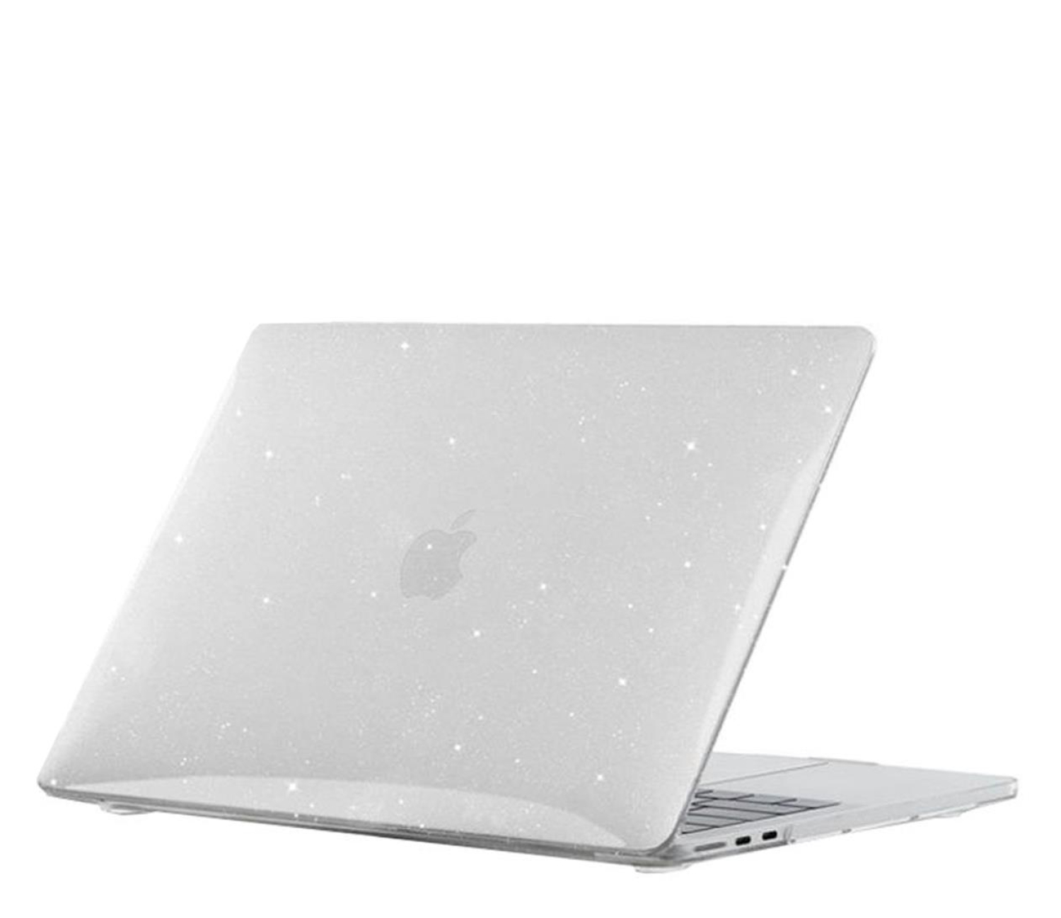 Tech-Protect SmartShell MacBook Air 13 M2/M3/M4 2022-2025 glitter clear