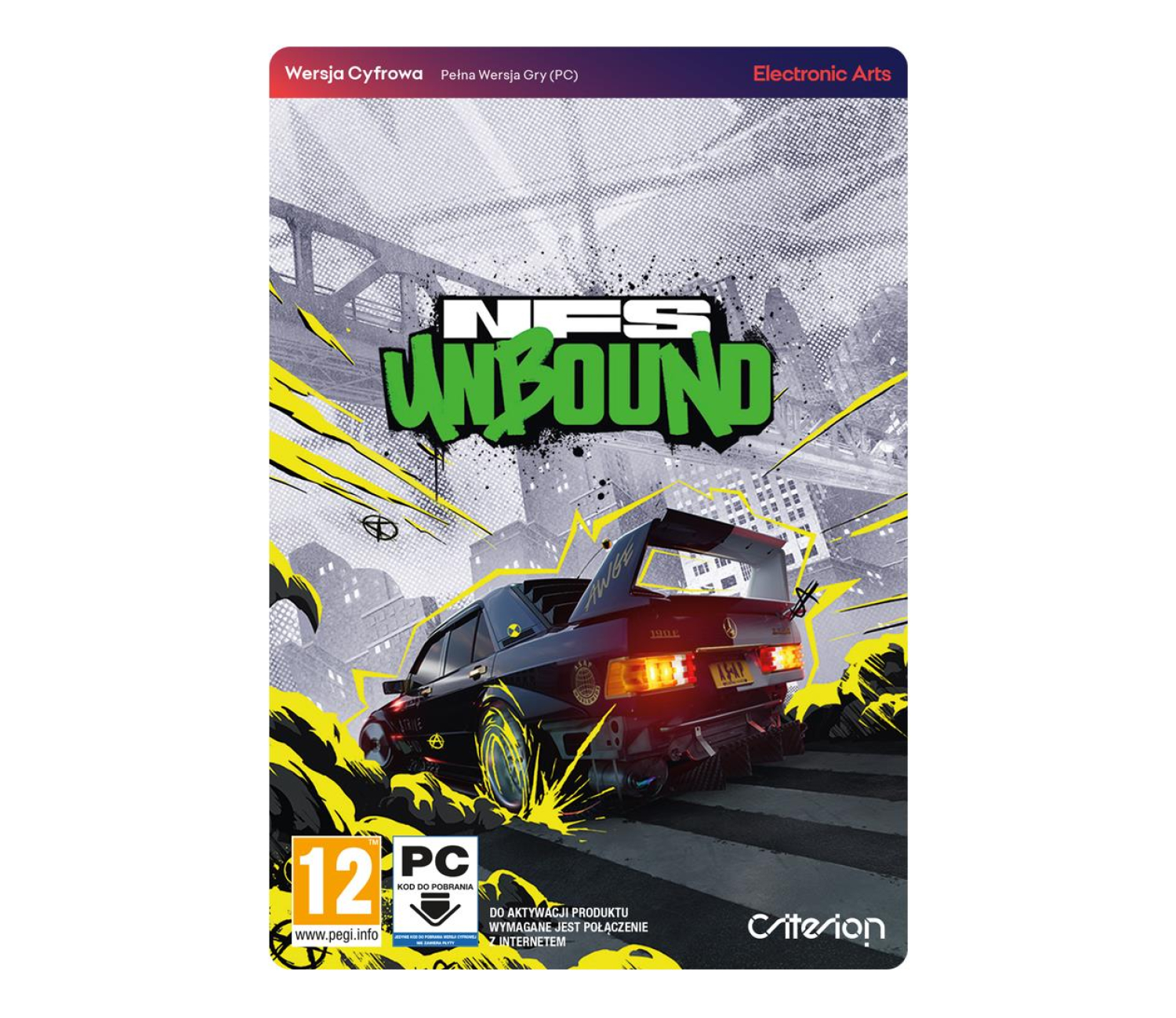 PC Need for Speed: Unbound PL klucz EA App - Polski dubbing! - wyślemy Ci klucz, gdy dostaniemy płatność