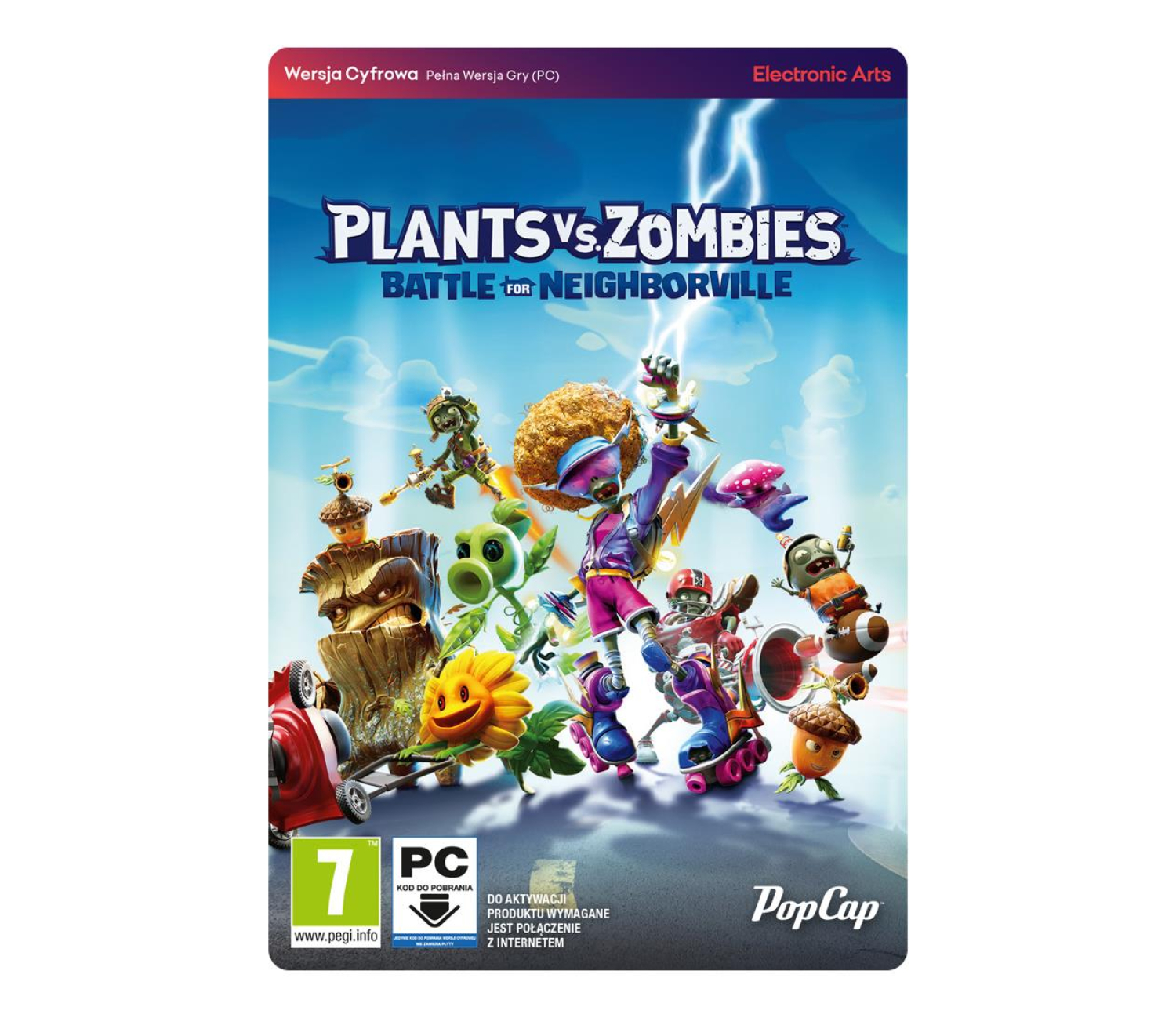 PC Plants vs. Zombies: Bitwa o Neighborville PL klucz EA App - wyślemy Ci klucz, gdy dostaniemy płatność