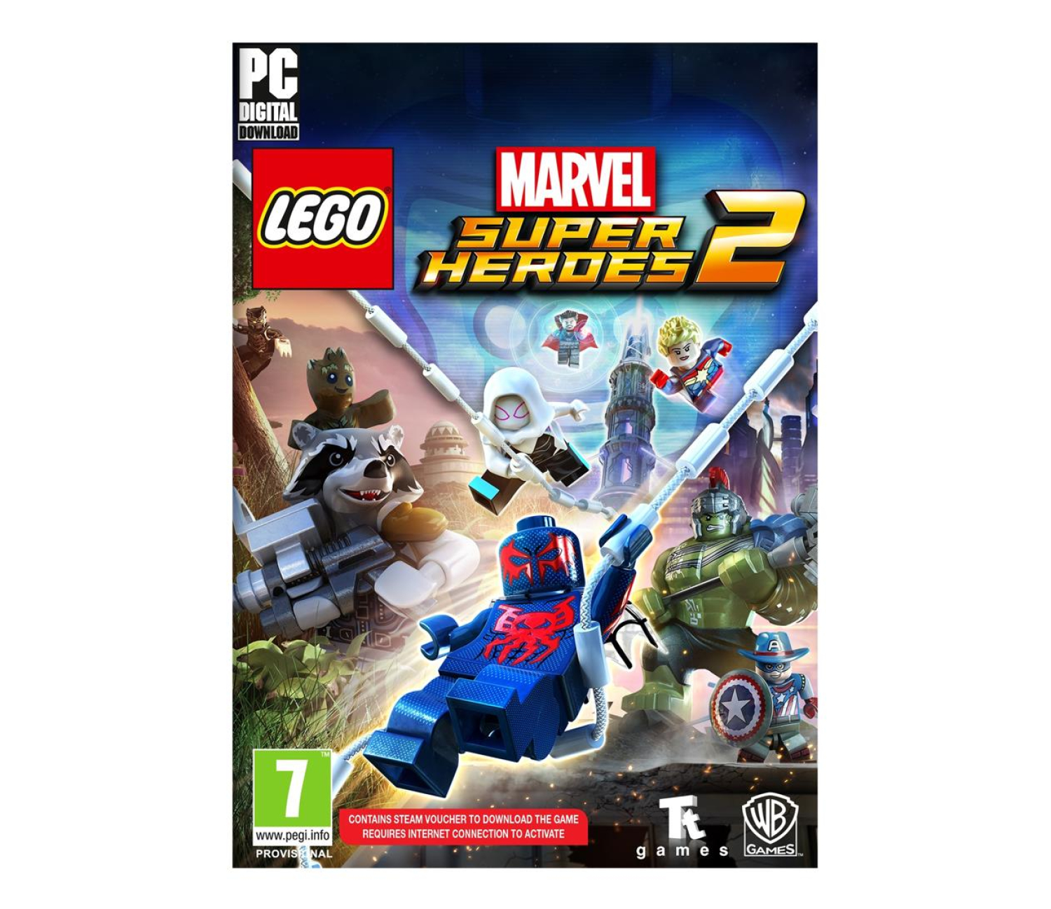 PC LEGO Marvel Super Heroes 2 - Deluxe Edition PL klucz Steam - wyślemy Ci klucz, gdy dostaniemy płatność