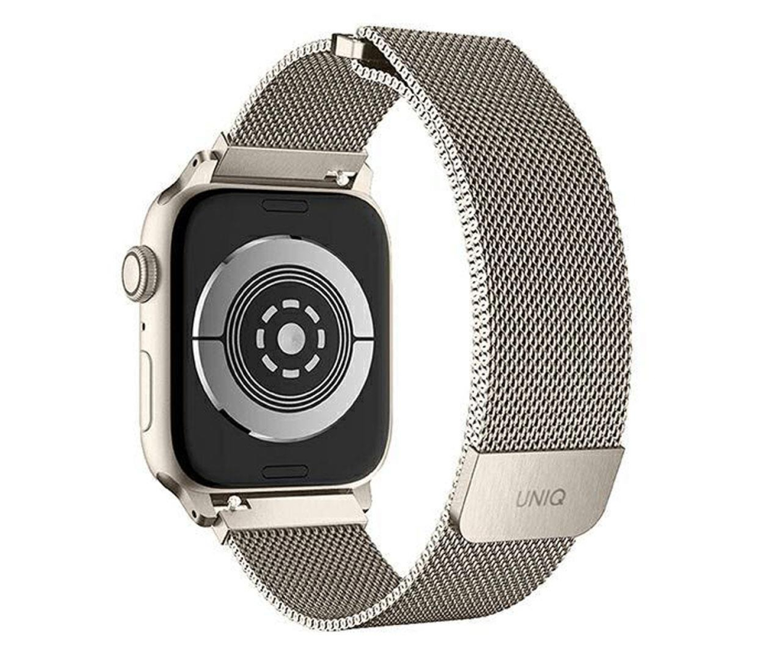 Uniq Bransoleta Dante do Apple Watch starlight