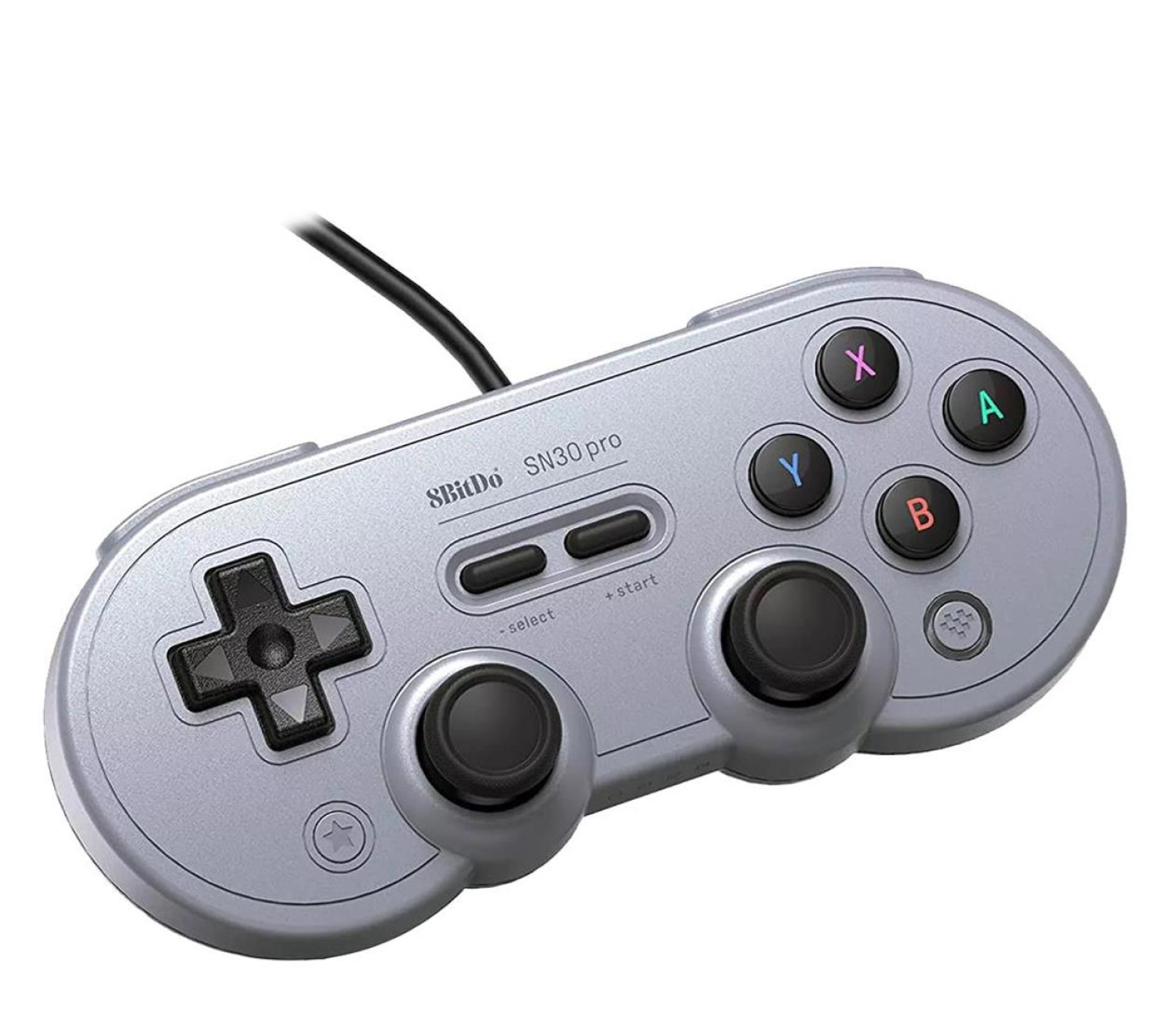 Kontroler przewodowy 8BITDO SN30 Pro Szary