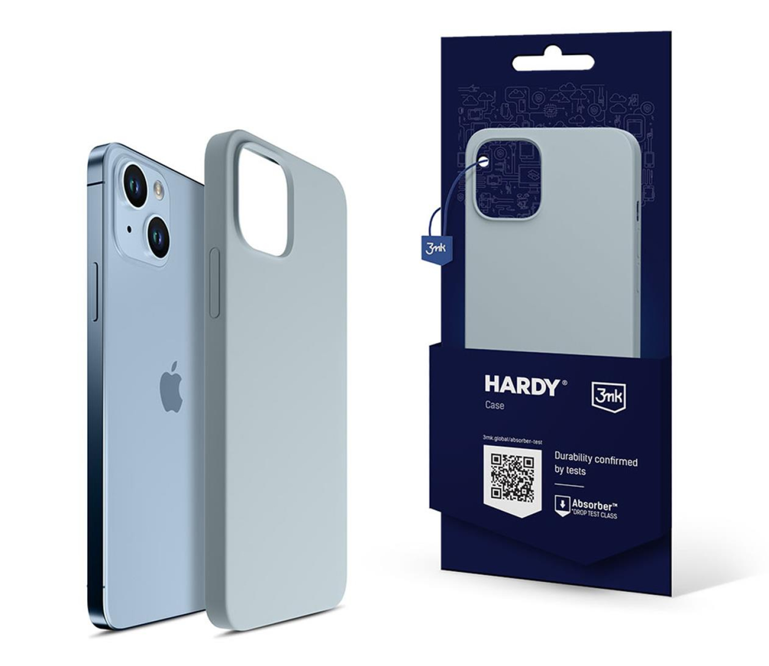 3mk Hardy Silicone MagCase do iPhone 14 Plus Sierra Blue