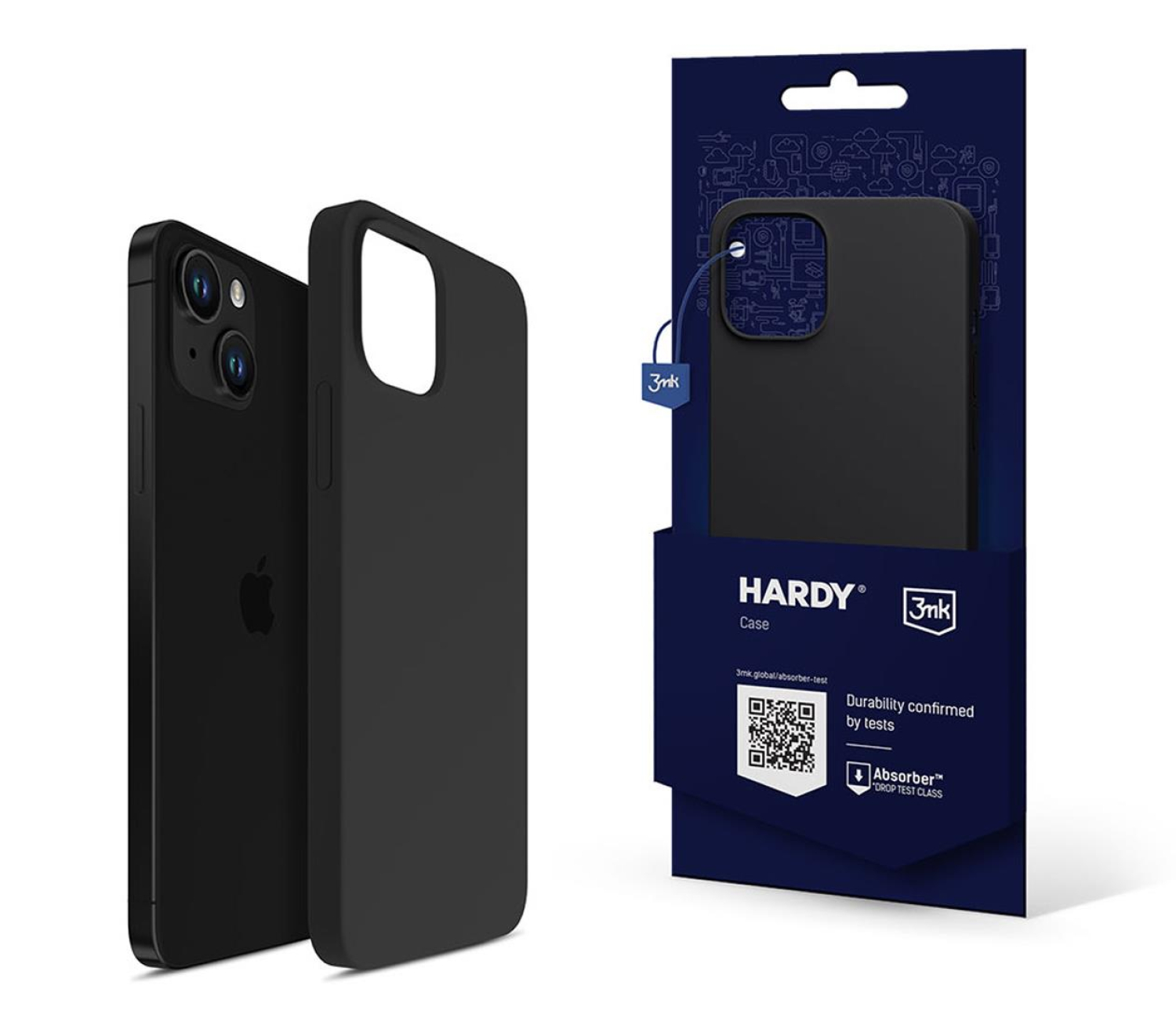 3mk Hardy Silicone MagCase do iPhone 14 Plus Graphite