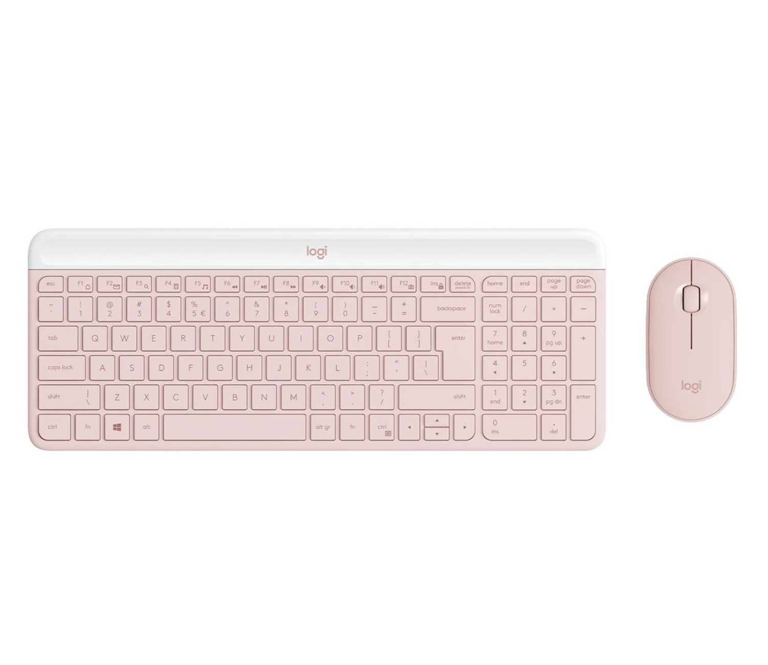 Logitech MK470 różowy