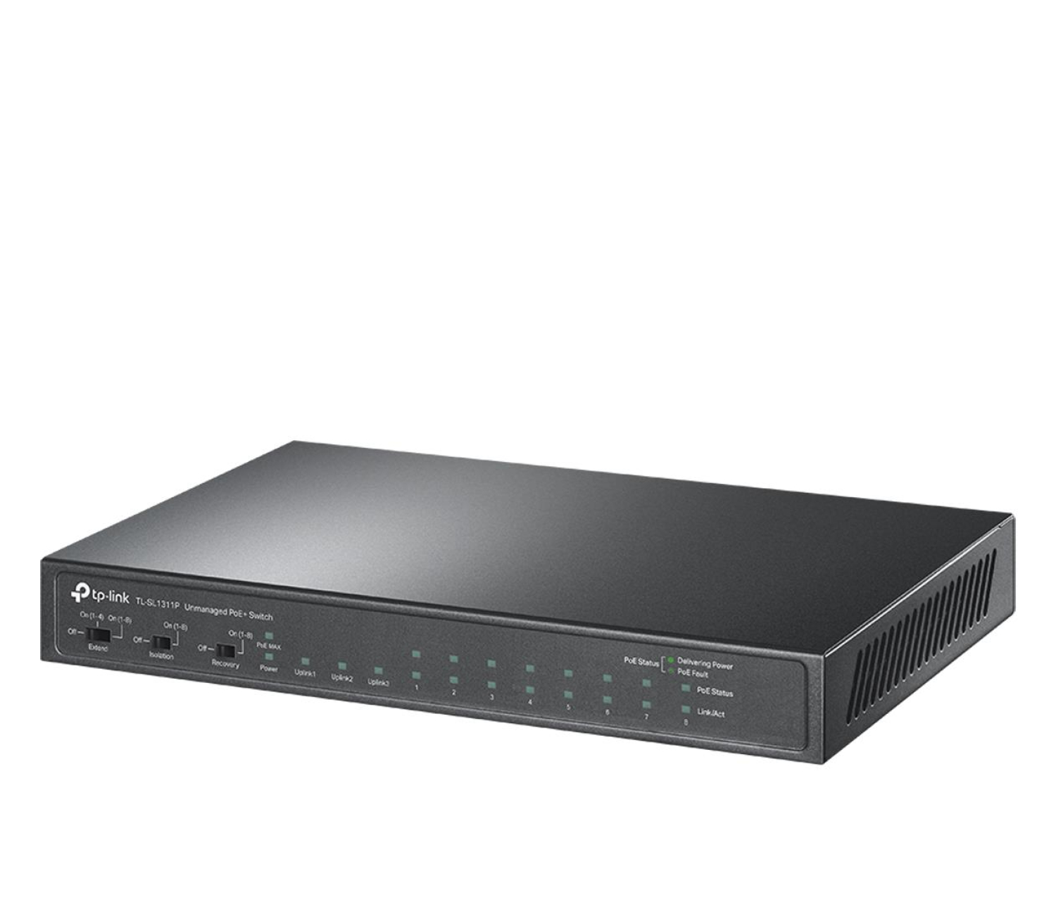 TP-Link 11p TL-SL1311P (8x10/100Mbit PoE+, 2x1000Mbit, 1xSFP)