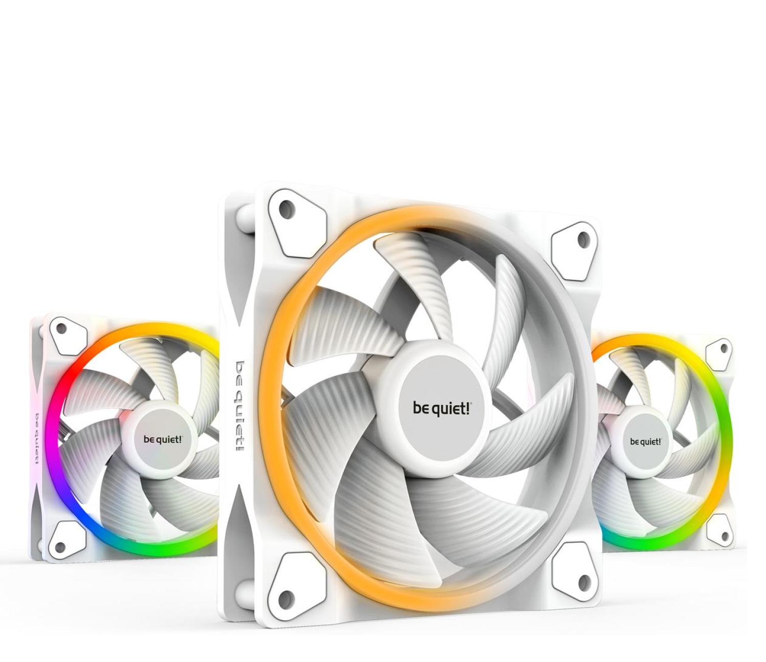 be quiet! Light Wings White 120 PWM Triple-Pack 3x120mm