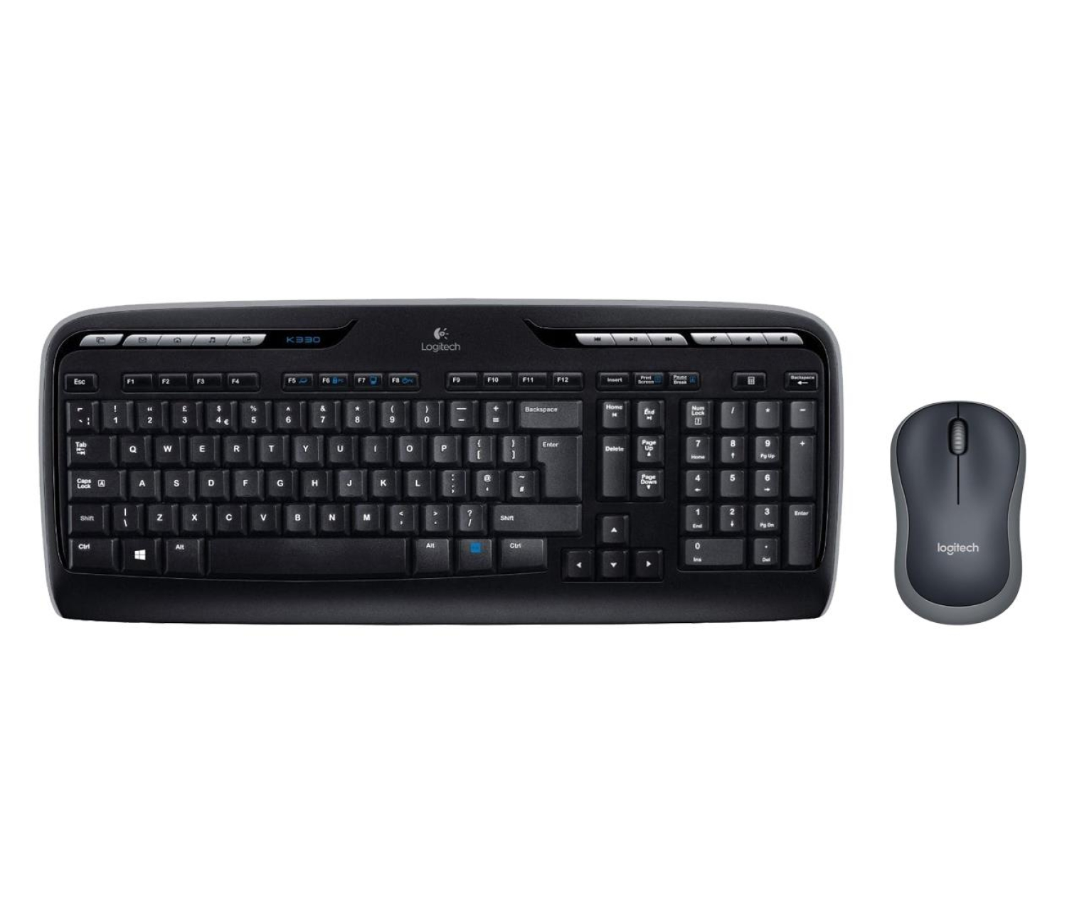 Zestaw Klawiatura + Mysz Logitech MK330 Combo, bezprzewodowy