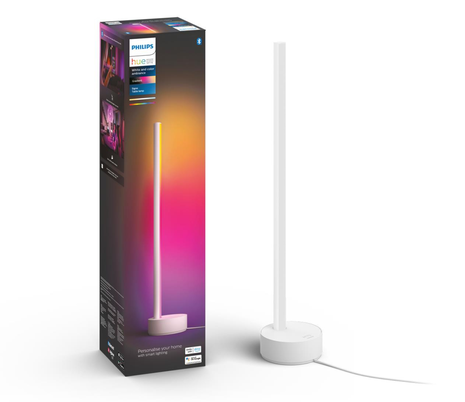 Philips Hue White and color ambiance Lampa Signe gradient